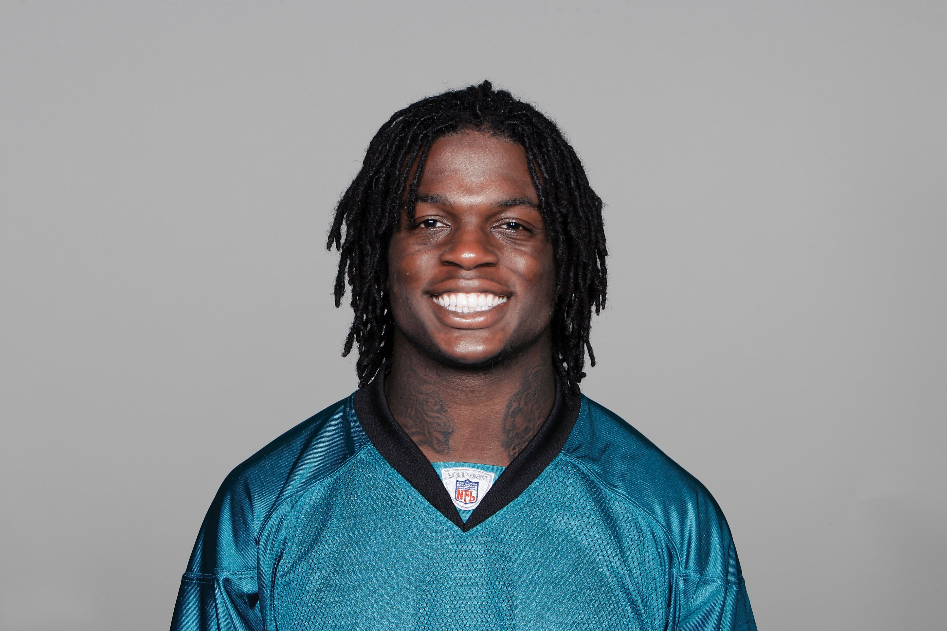 JACKSONVILLE, FL - 2007:  Reggie Williams of the Jacksonville Jaguars poses for his 2007 NFL headshot at photo day in Jacksonville, Florida.  (Photo by Getty Images)