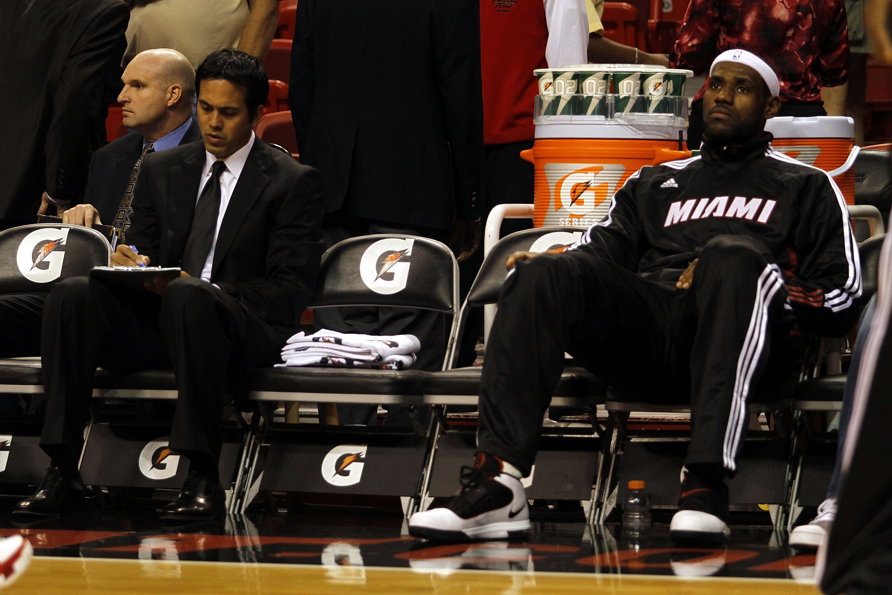 pat riley and lebron james