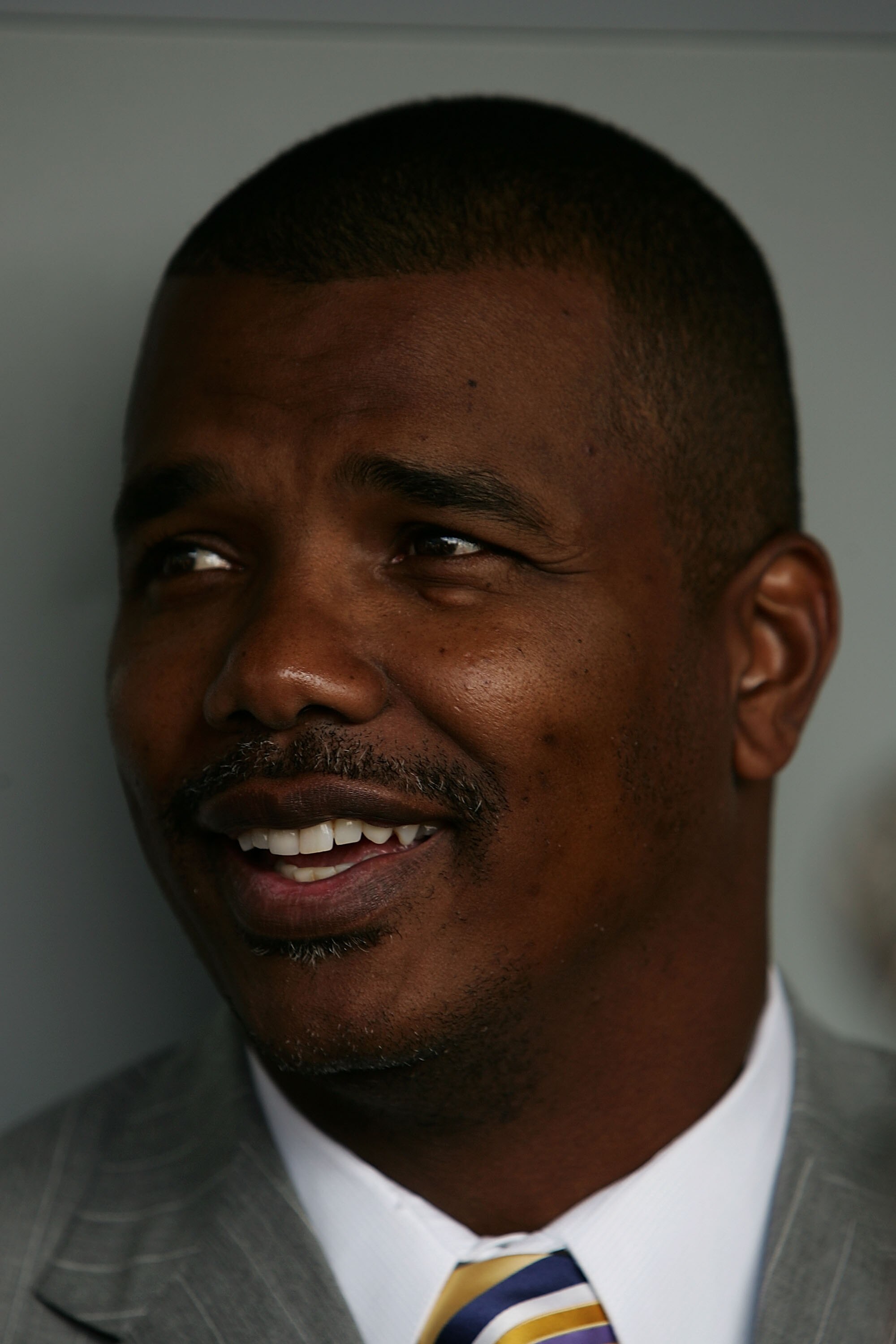 CHICAGO - APRIL 01:  General manager Kenny Williams of the Chicago White Sox speaks to the media before the Opening Day game against the Cleveland Indians April 2, 2007 during the opening day game at U.S. Cellular Field in Chicago, Illinois.  (Photo by Jo