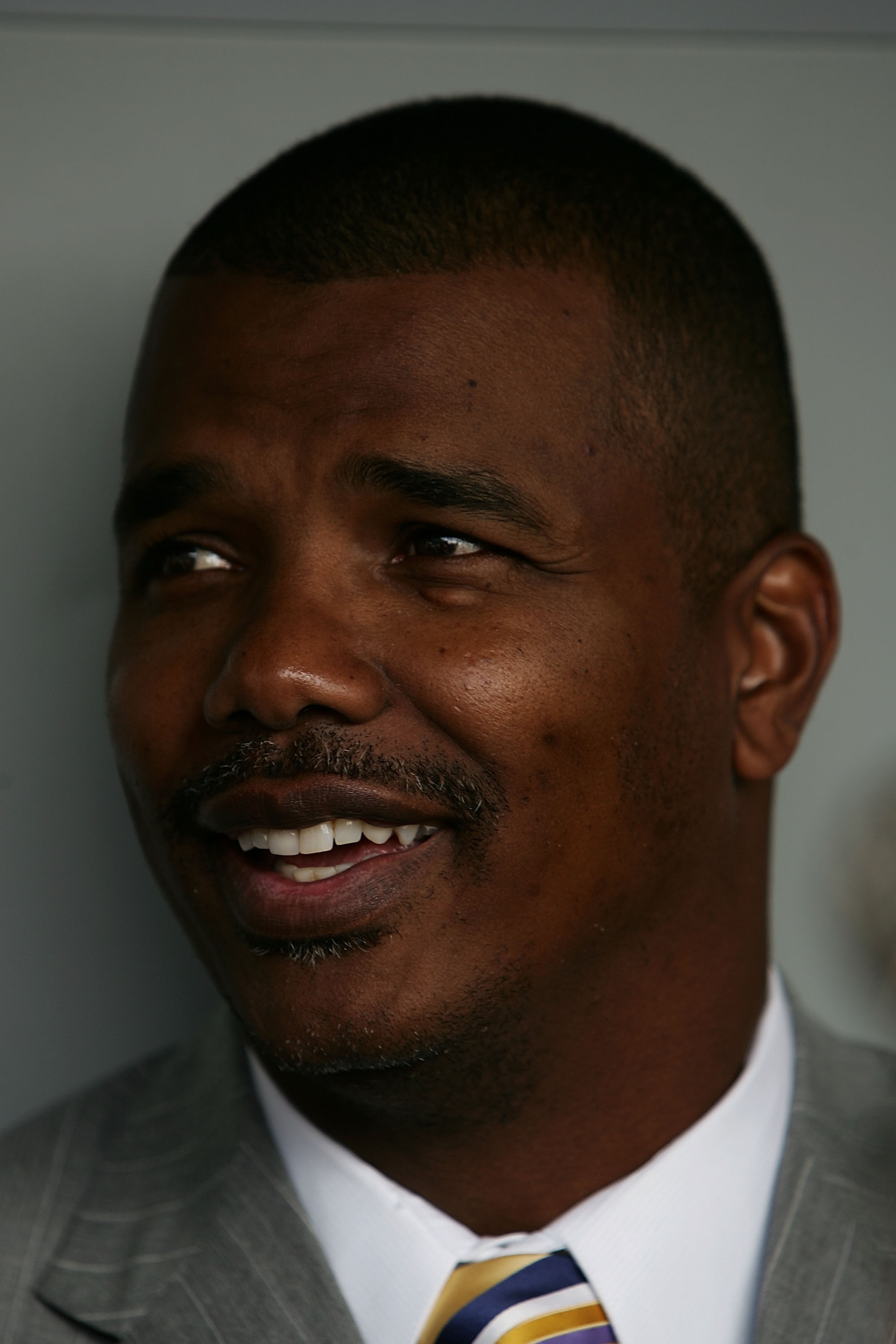CHICAGO - APRIL 01:  General manager Kenny Williams of the Chicago White Sox speaks to the media before the Opening Day game against the Cleveland Indians April 2, 2007 during the opening day game at U.S. Cellular Field in Chicago, Illinois.  (Photo by Jo
