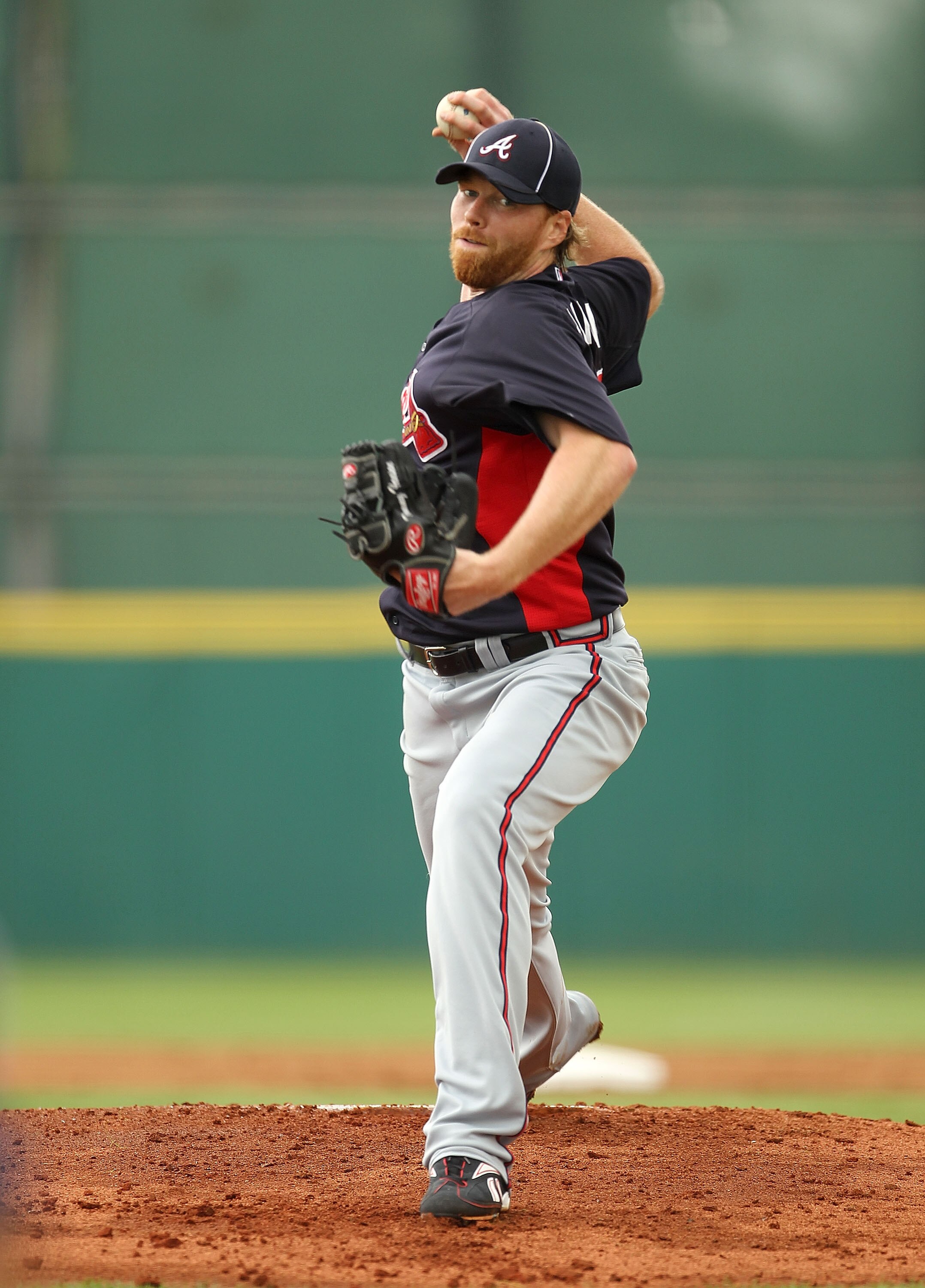 KISSIMMEE, FL - MARCH 01: Tommy Hanson #48 of the Atlanta Braves pitches during a Spring Training game against the Houston Astros at Osceola County Stadium on March 1, 2011 in Kissimmee, Florida. (Photo by Mike Ehrmann/Getty Images) KISSIMMEE, FL - MARCH 01: Tommy Hanson #48 of the Atlanta Braves pitches during a Spring Training game against the Houston Astros at Osceola County Stadium on March 1, 2011 in Kissimmee, Florida. (Photo by Mike Ehrmann/Getty Images)