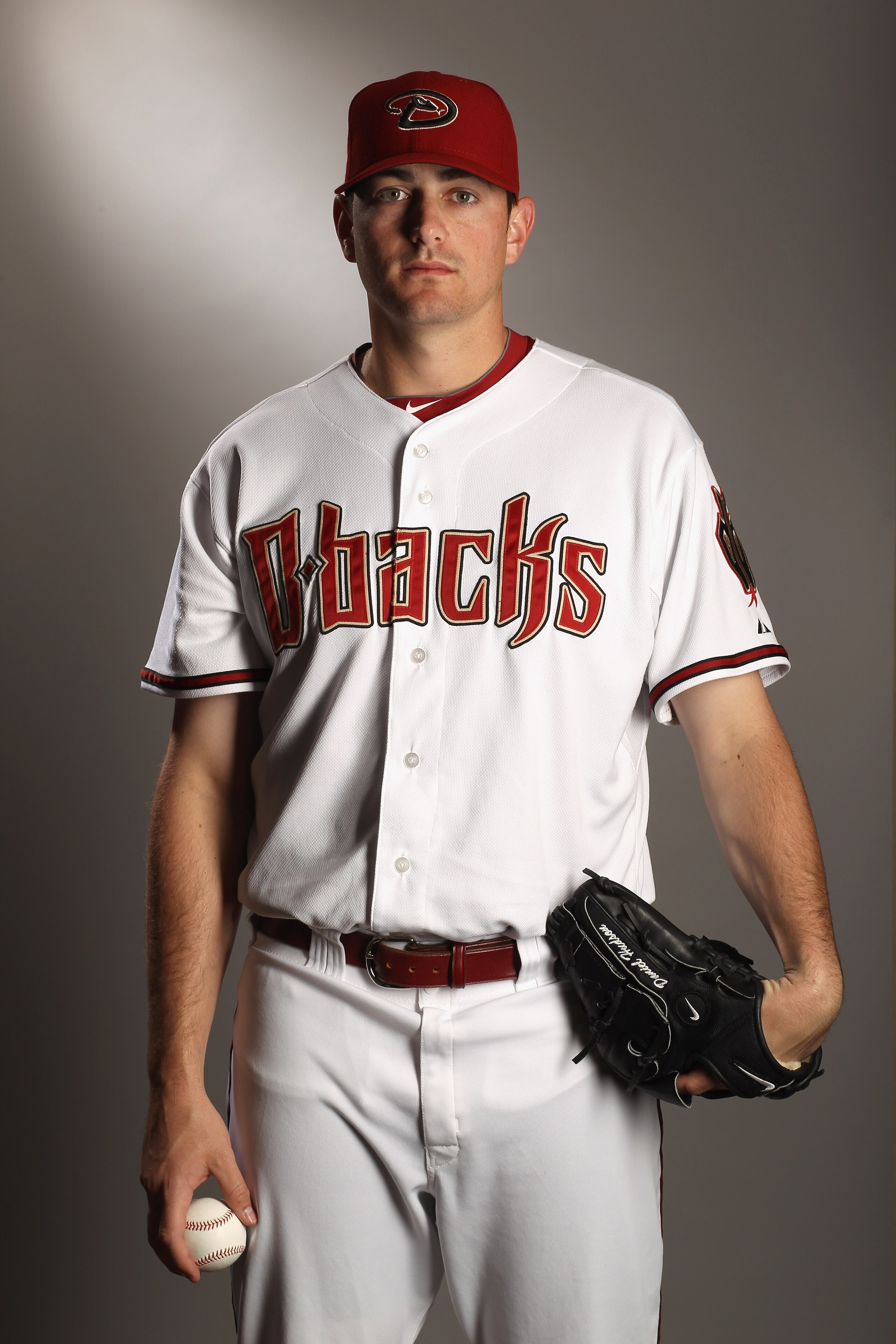 SCOTTSDALE, AZ - FEBRUARY 21:  Daniel Hudson #41 of the Arizona Diamondbacks poses for a portrait at Salt River Fields at Talking Stick on February 21, 2011 in Scottsdale, Arizona.  (Photo by Ezra Shaw/Getty Images)