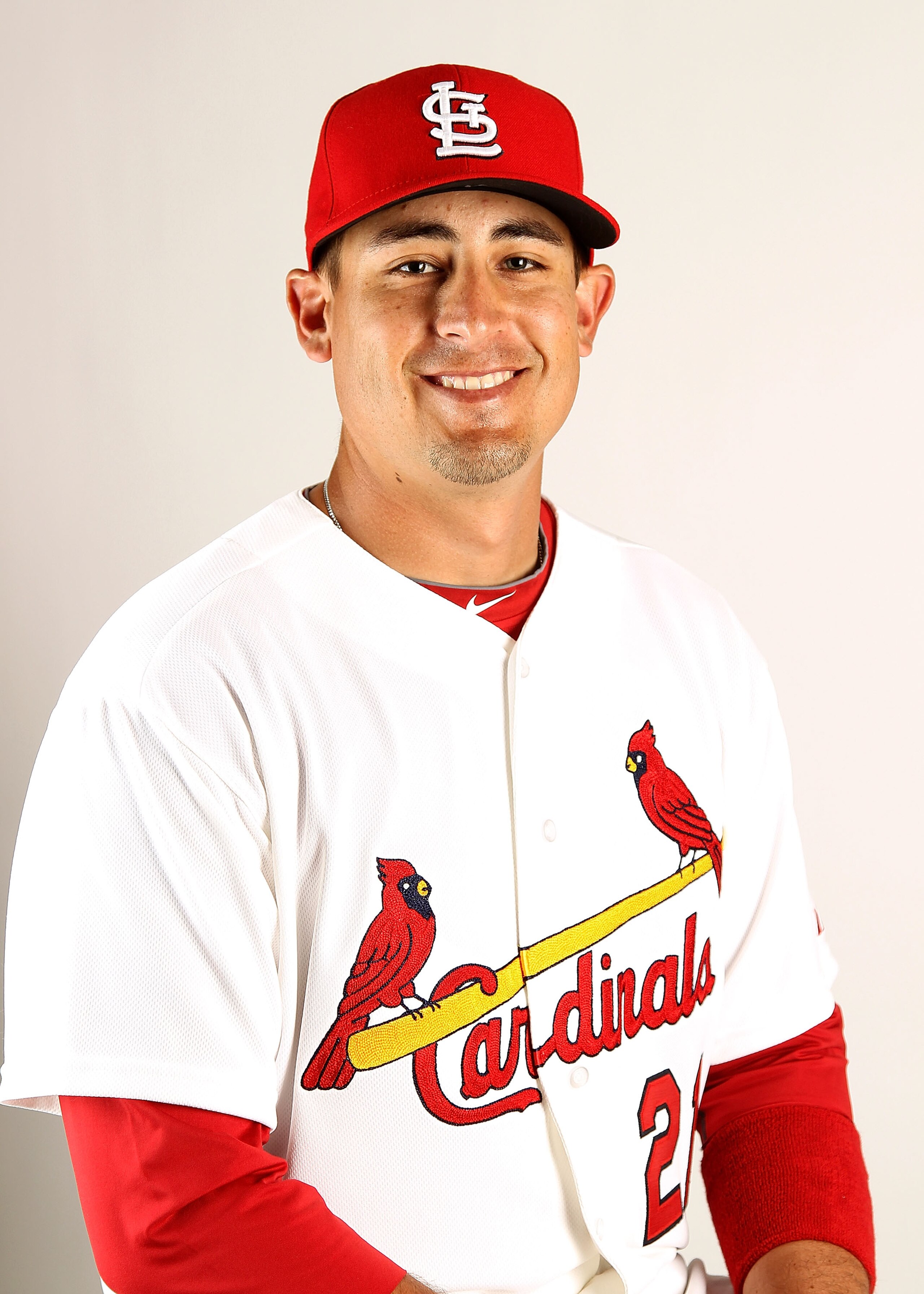 JUPITER, FL - FEBRUARY 24:  Allen Craig #21 of the St. Louis Cardinals during Photo Day at Roger Dean Stadium on February 24, 2011 in Jupiter, Florida.  (Photo by Mike Ehrmann/Getty Images)
