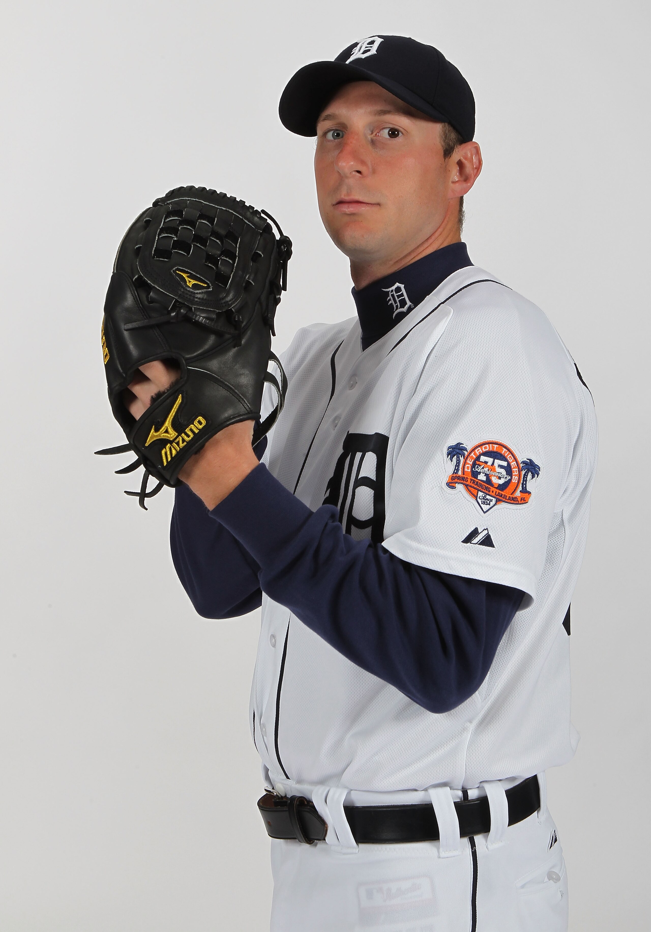 LAKELAND, FL - FEBRUARY 21:  Max Scherzer #63 of the Detroit Tigers poses for a portrait during Photo Day on February 21, 2011  at Joker Marchant Stadium in Lakeland, Florida.  (Photo by Nick Laham/Getty Images)