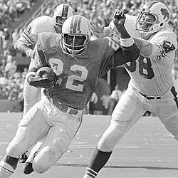 With Mercury Morris, Larry Csonka and Jim Kiick gone, the Dolphins began a  running back by committee over roughly the…