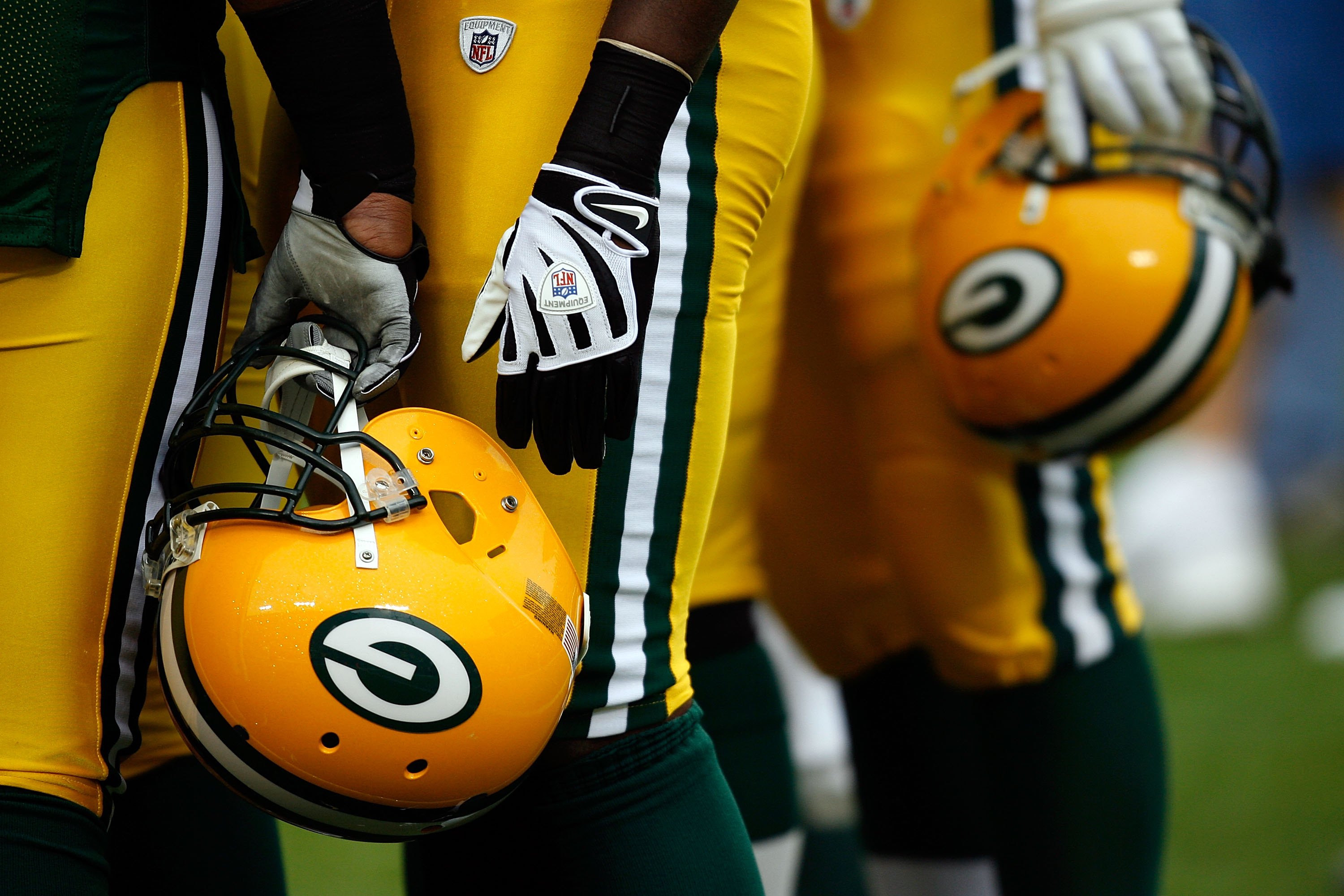 September 24, 2017: Green Bay Packers cornerback Kevin King #20 before the  NFL Football game between the Cincinnati Bengals and the Green Bay Packers  at Lambeau Field in Green Bay, WI. Green