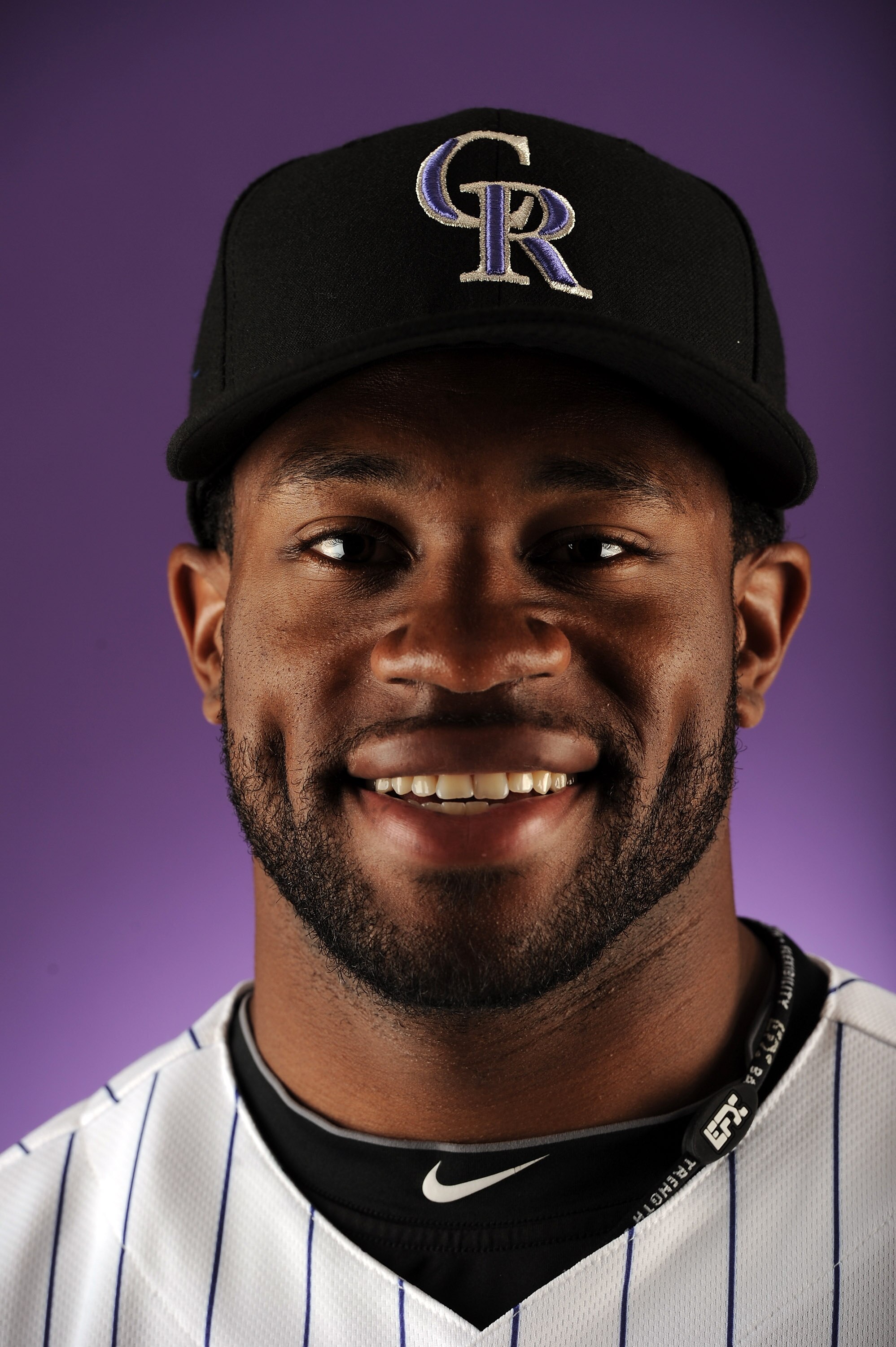SCOTTSDALE, AZ - FEBRUARY 24: Eric Young Jr. #1 of the Colorado Rockies poses for a portrait during photo day at the Salt River Fields at Talking Stick on February 24, 2011 in Scottsdale, Arizona. (Photo by Harry How/Getty Images) SCOTTSDALE, AZ - FEBRUARY 24: Eric Young Jr. #1 of the Colorado Rockies poses for a portrait during photo day at the Salt River Fields at Talking Stick on February 24, 2011 in Scottsdale, Arizona. (Photo by Harry How/Getty Images)
