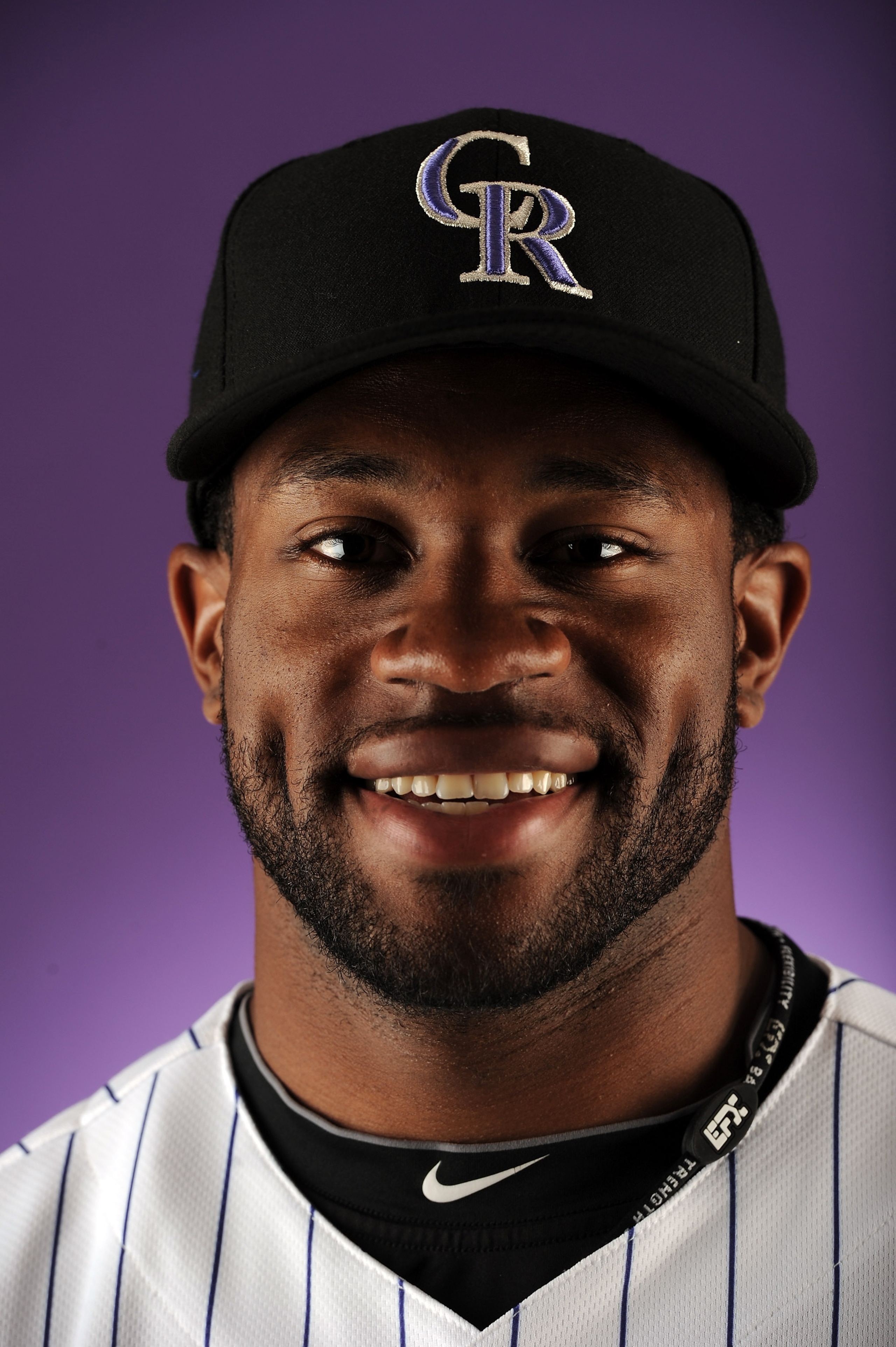 SCOTTSDALE, AZ - FEBRUARY 24: Eric Young Jr. #1 of the Colorado Rockies poses for a portrait during photo day at the Salt River Fields at Talking Stick on February 24, 2011 in Scottsdale, Arizona. (Photo by Harry How/Getty Images) SCOTTSDALE, AZ - FEBRUARY 24: Eric Young Jr. #1 of the Colorado Rockies poses for a portrait during photo day at the Salt River Fields at Talking Stick on February 24, 2011 in Scottsdale, Arizona. (Photo by Harry How/Getty Images)