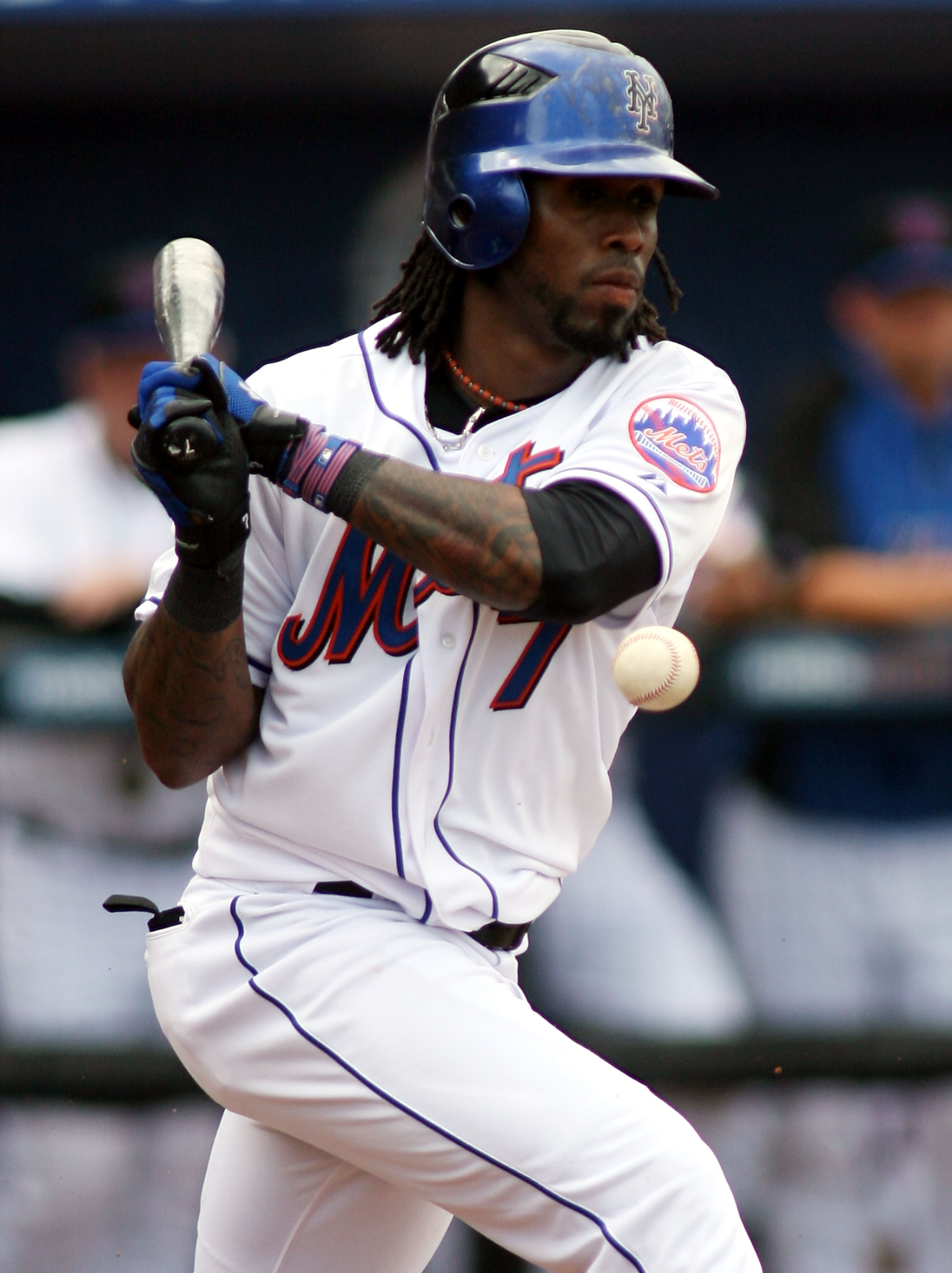 PORT ST. LUCIE, FL - FEBRUARY 26: Jose Reyes #7 of the New York Mets strikes out against the Atlanta Braves at Digital Domain Park on February 26, 2011 in Port St. Lucie, Florida. (Photo by Marc Serota/Getty Images) PORT ST. LUCIE, FL - FEBRUARY 26: Jose Reyes #7 of the New York Mets strikes out against the Atlanta Braves at Digital Domain Park on February 26, 2011 in Port St. Lucie, Florida. (Photo by Marc Serota/Getty Images)