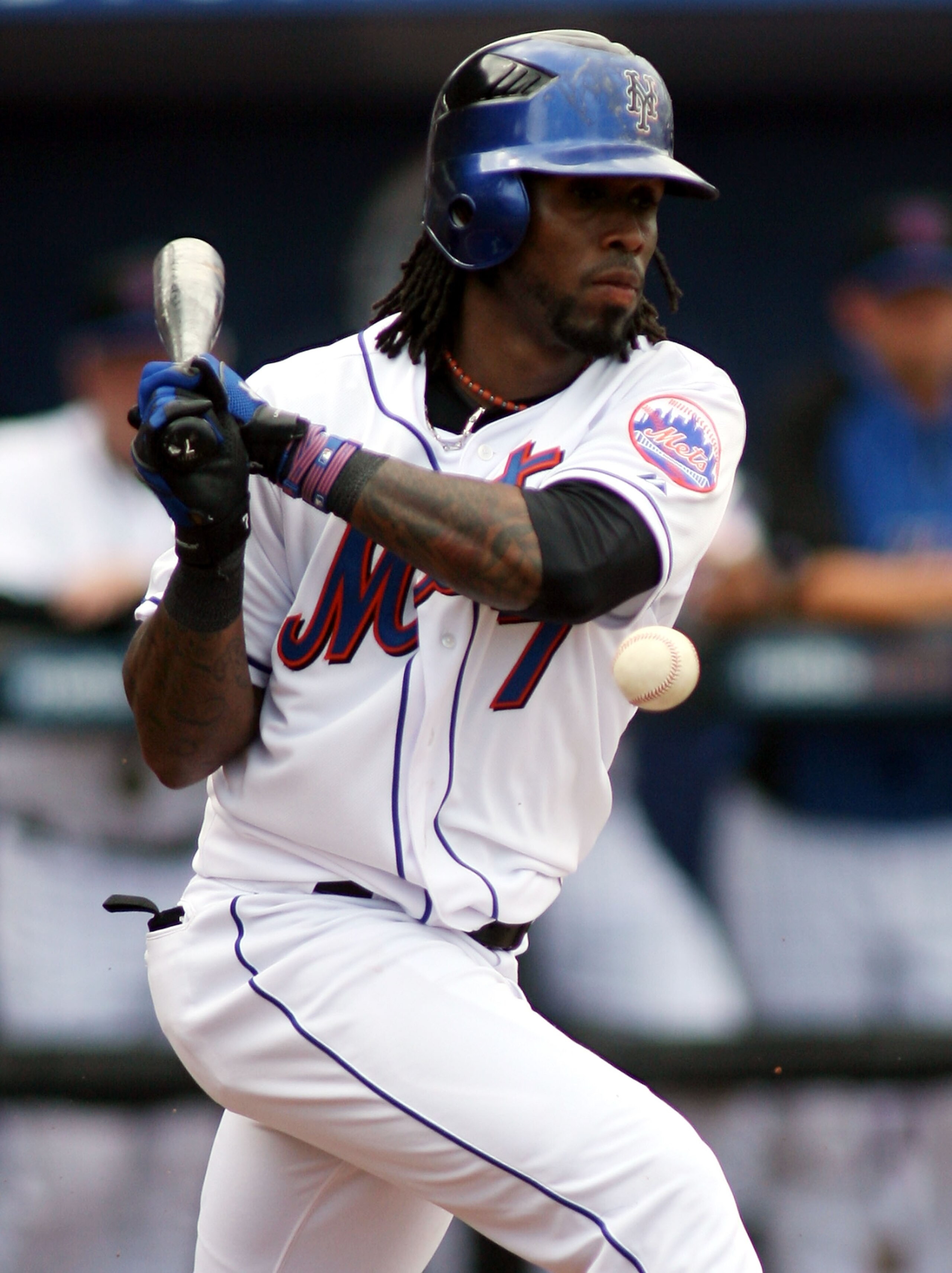 PORT ST. LUCIE, FL - FEBRUARY 26: Jose Reyes #7 of the New York Mets strikes out against the Atlanta Braves at Digital Domain Park on February 26, 2011 in Port St. Lucie, Florida. (Photo by Marc Serota/Getty Images) PORT ST. LUCIE, FL - FEBRUARY 26: Jose Reyes #7 of the New York Mets strikes out against the Atlanta Braves at Digital Domain Park on February 26, 2011 in Port St. Lucie, Florida. (Photo by Marc Serota/Getty Images)