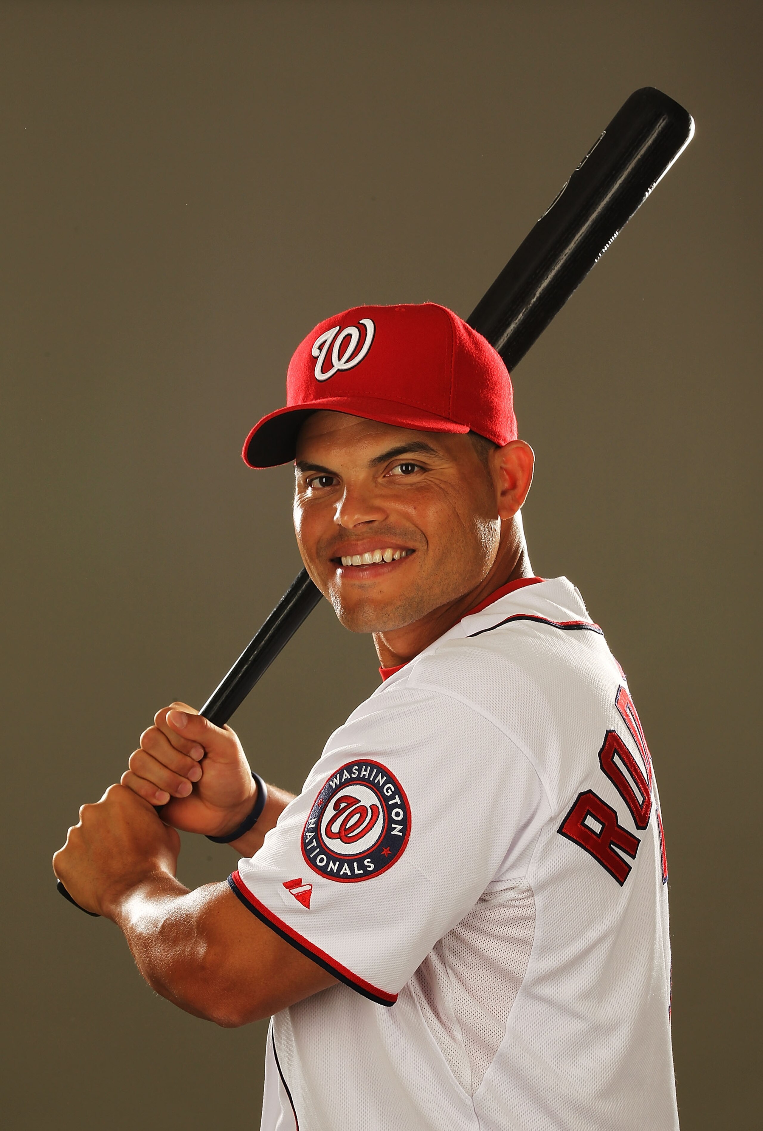 VIERA, FL - FEBRUARY 25: Ivan Rodriguez #7 of the Washington Nationals poses for a portrait during Spring Training Photo Day at Space Coast Stadium on February 25, 2011 in Viera, Florida. (Photo by Al Bello/Getty Images) VIERA, FL - FEBRUARY 25: Ivan Rodriguez #7 of the Washington Nationals poses for a portrait during Spring Training Photo Day at Space Coast Stadium on February 25, 2011 in Viera, Florida. (Photo by Al Bello/Getty Images)