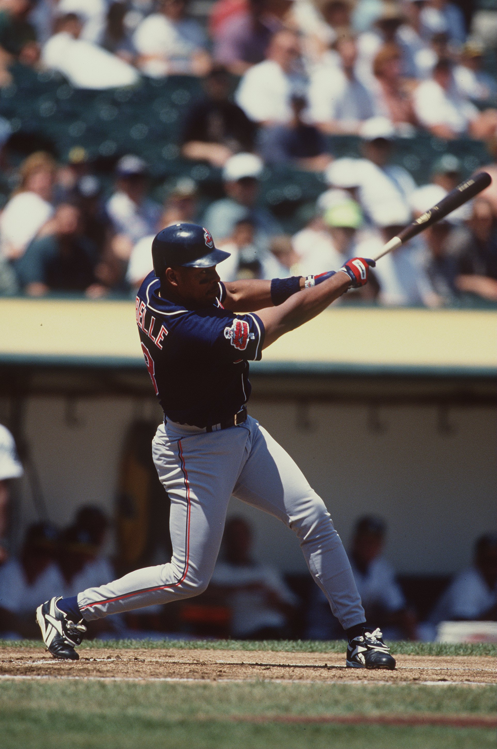 Apr 05, 2002; San Francisco, CA, USA; San Francisco Giants' Benito Santiago,  #33, gets hit by a pitch in the 6th inning of their opening game on Friday,  April 5, 2002 at