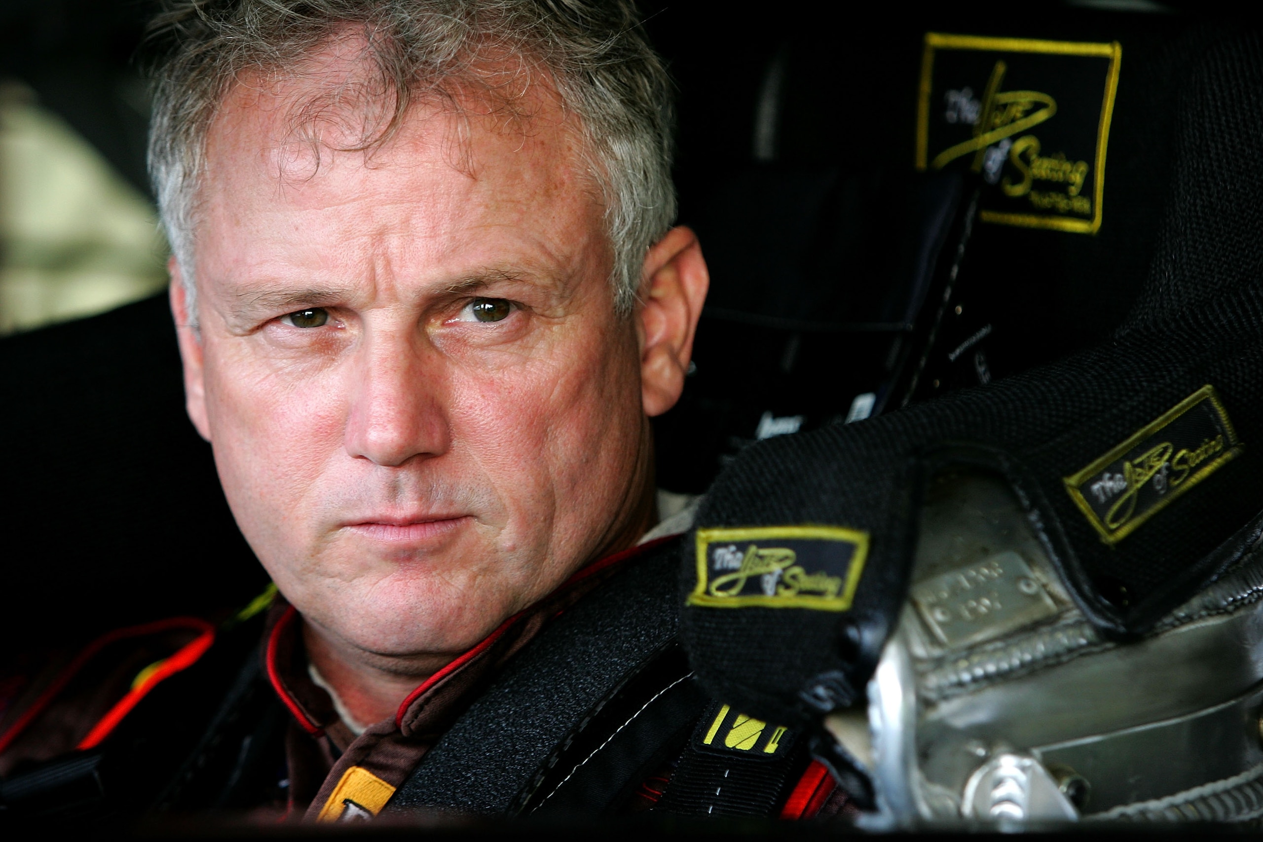 HOMESTEAD, FL - NOVEMBER 17:  Ricky Rudd, driver of the #88 Snickers Ford, sits in his car prior to practice for the NASCAR Nextel Cup Series Ford 400 at Homestead-Miami Speedway on November 17, 2007 in Homestead, Florida.  (Photo by Robert Laberge/Getty