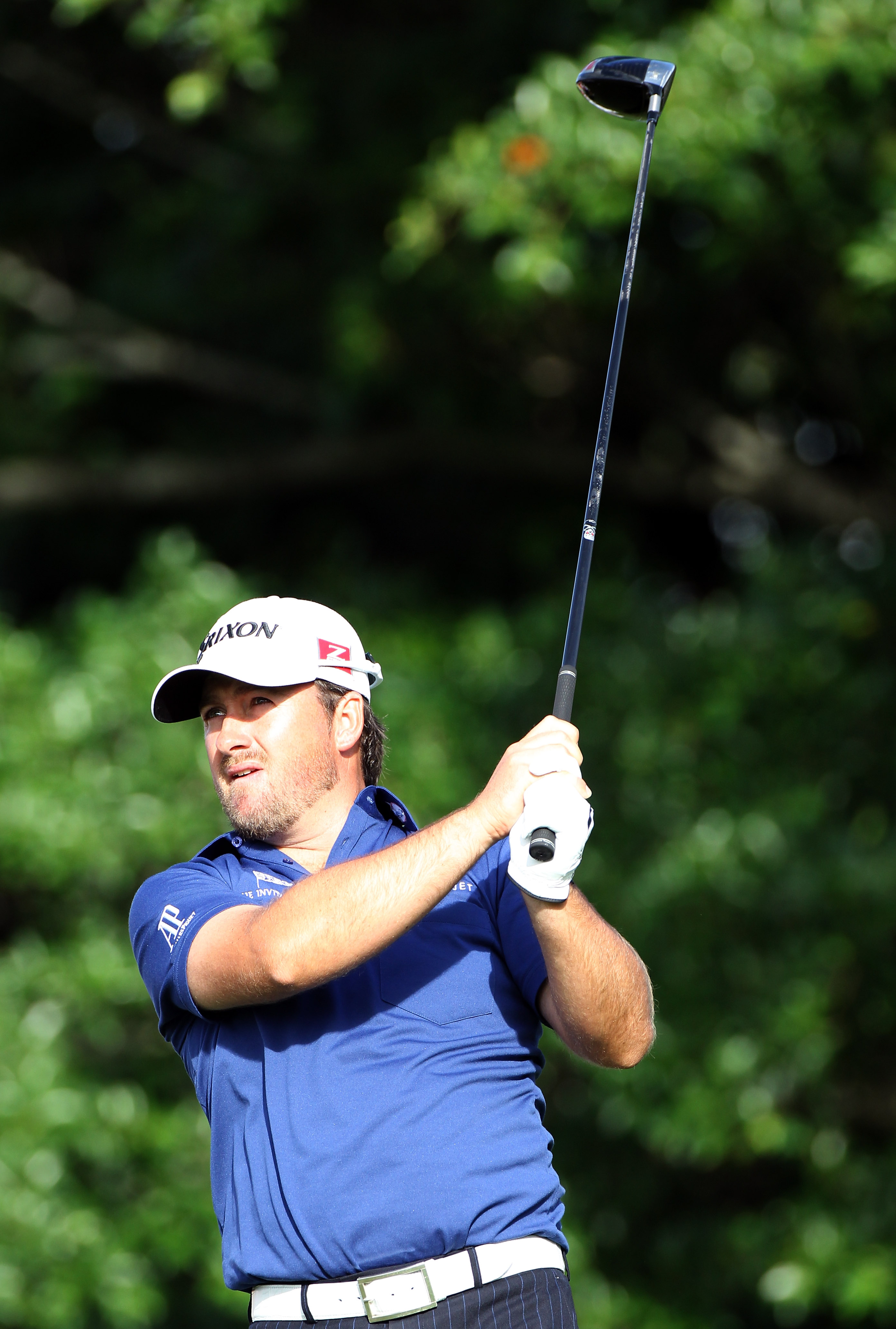 PALM BEACH GARDENS, FL - MARCH 03: Graeme McDowell of Northern Ireland plays a shot on the 14th hole during the first round of The Honda Classic at PGA National Resort and Spa on March 3, 2011 in Palm Beach Gardens, Florida. (Photo by Sam Greenwood/Gett