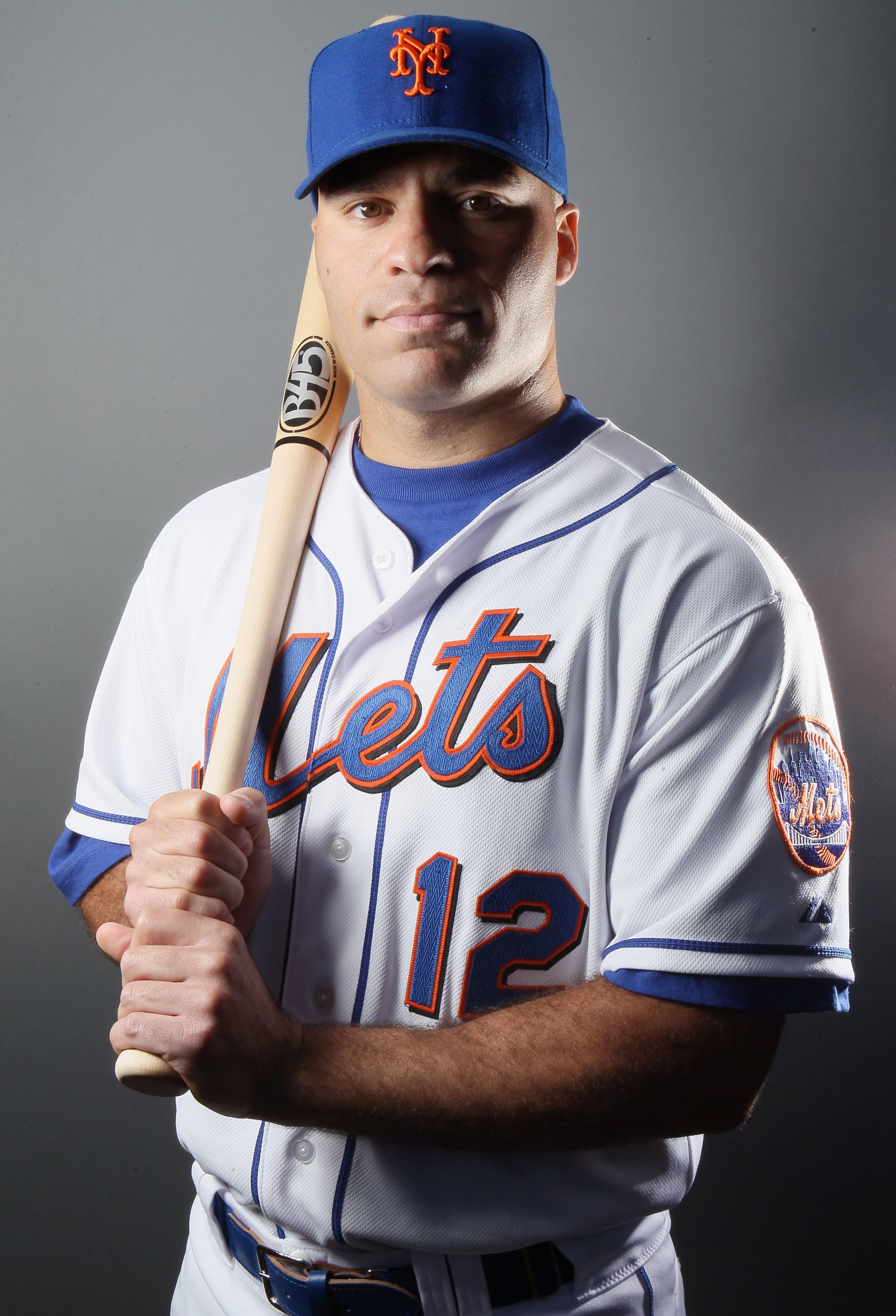 PORT ST. LUCIE, FL - FEBRUARY 24: RY 24: Scott Hairston #12 of the New York Mets poses for a portrait during the New York Mets Photo Day on February 24, 2011 at Digital Domain Park in Port St. Lucie, Florida. (Photo by Elsa/Getty Images) PORT ST. LUCIE, FL - FEBRUARY 24: RY 24: Scott Hairston #12 of the New York Mets poses for a portrait during the New York Mets Photo Day on February 24, 2011 at Digital Domain Park in Port St. Lucie, Florida. (Photo by Elsa/Getty Images)