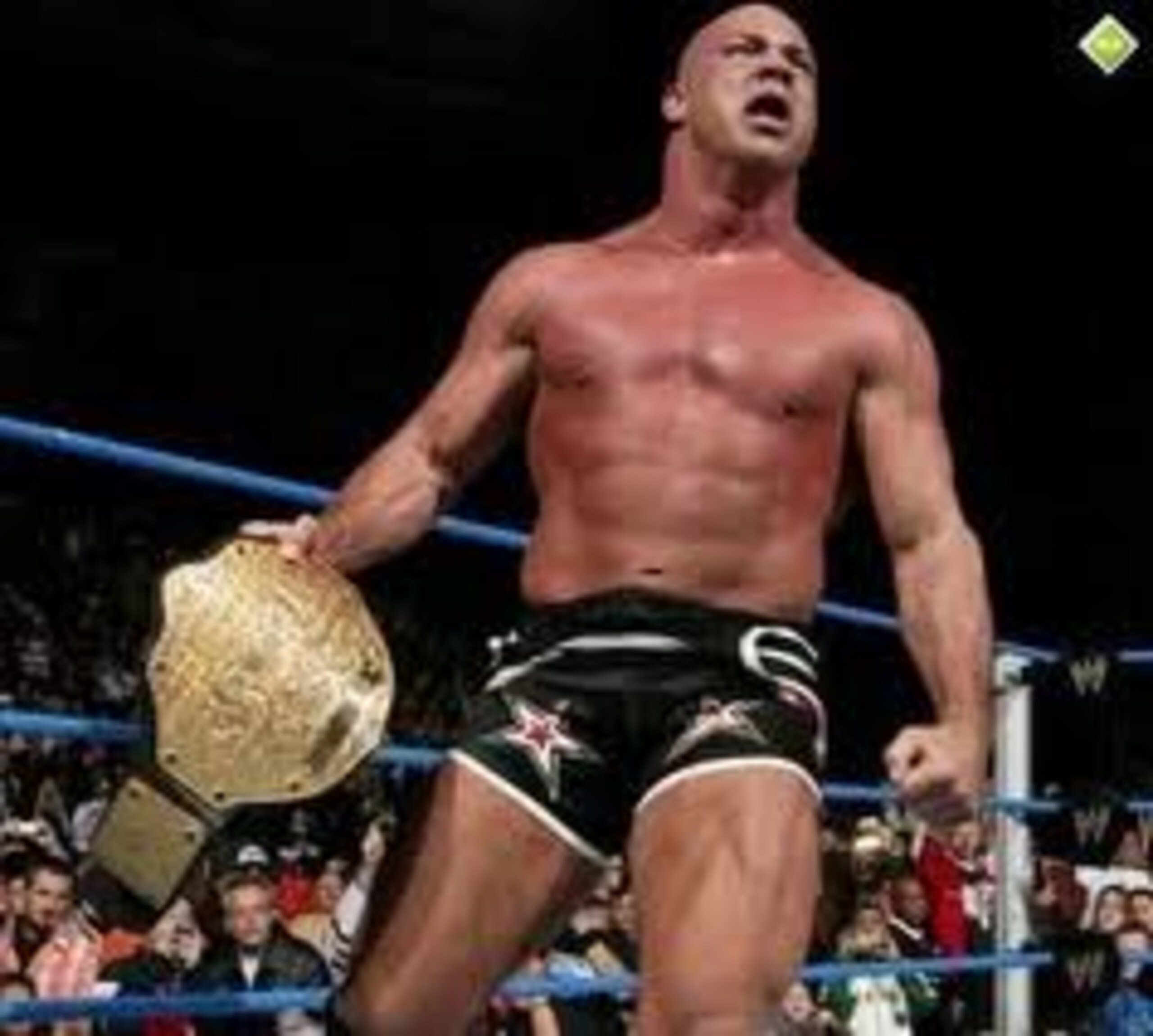 Angle is back on Smackdown