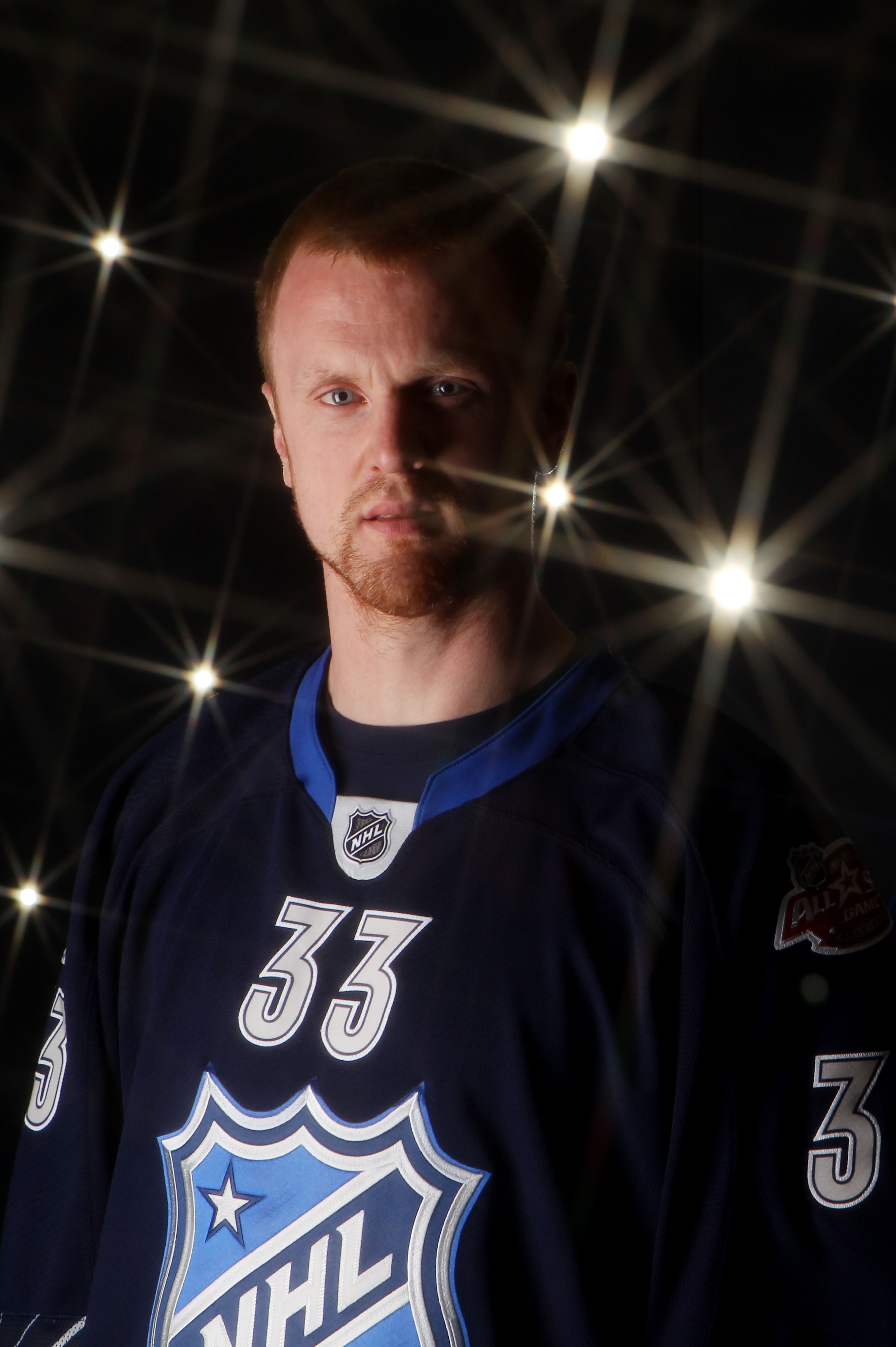 RALEIGH, NC - JANUARY 30: Henrik Sedin #33 of the Vancouver Canucks poses for a portrait before the 58th NHL All-Star Game at RBC Center on January 30, 2011 in Raleigh, North Carolina. (Photo by Bruce Bennett/Getty Images) RALEIGH, NC - JANUARY 30: Henrik Sedin #33 of the Vancouver Canucks poses for a portrait before the 58th NHL All-Star Game at RBC Center on January 30, 2011 in Raleigh, North Carolina. (Photo by Bruce Bennett/Getty Images)