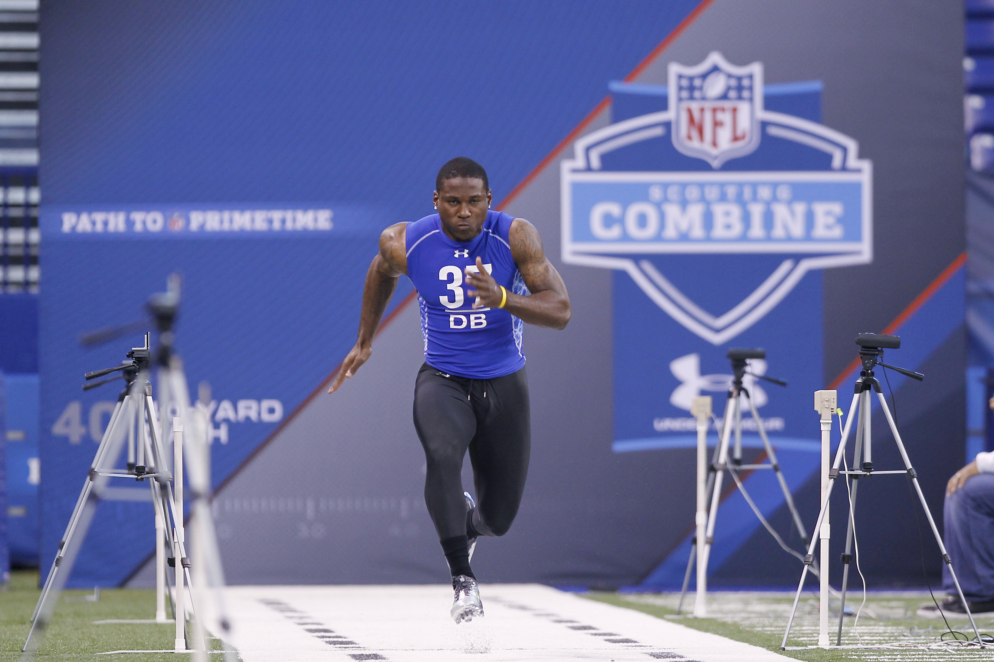 LSU DB Kristian Fulton's 40-yard dash starts NFL Combine workout on high  note; see more results, LSU