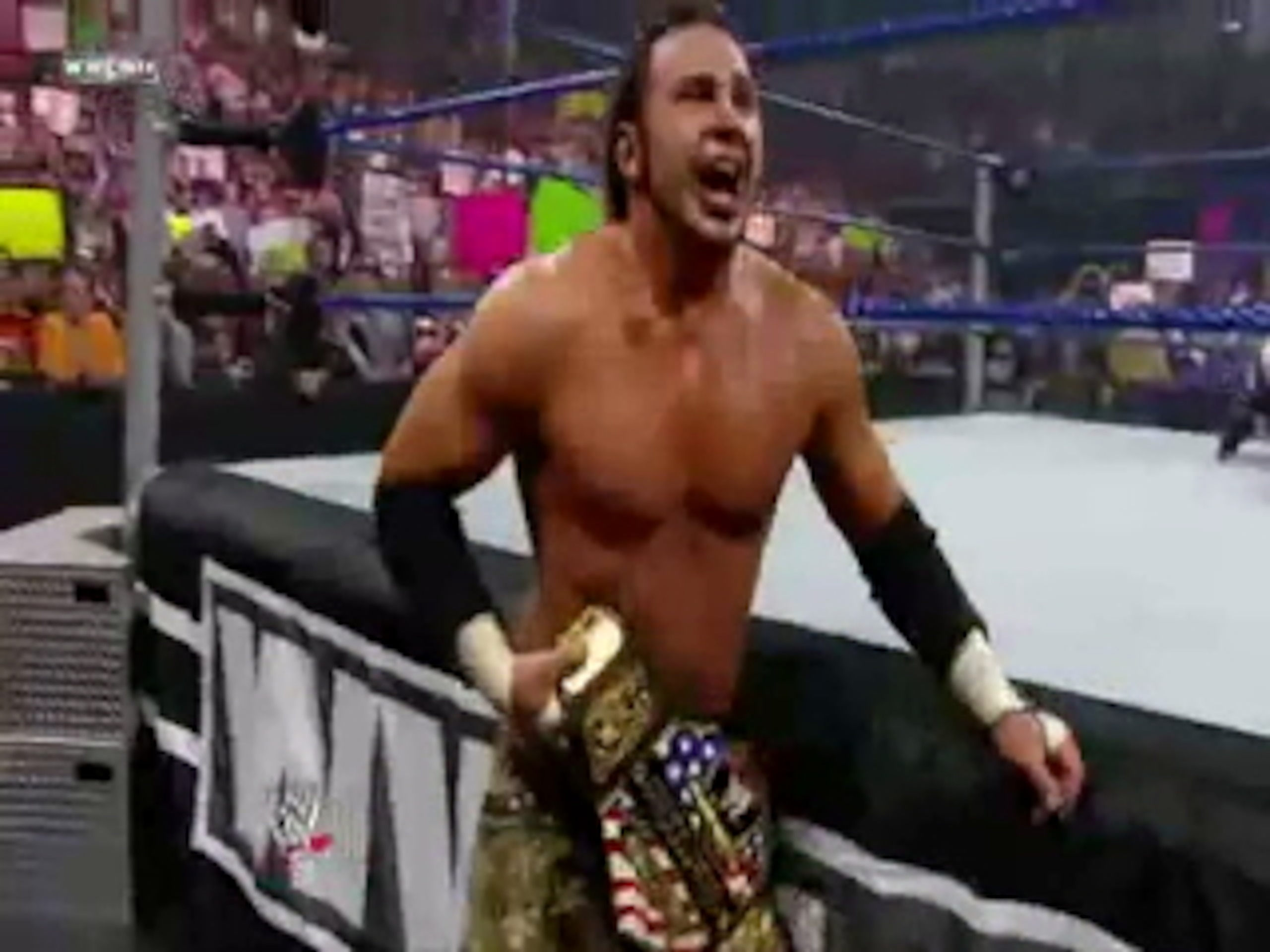 Matt Hardy after winning the United States Title.