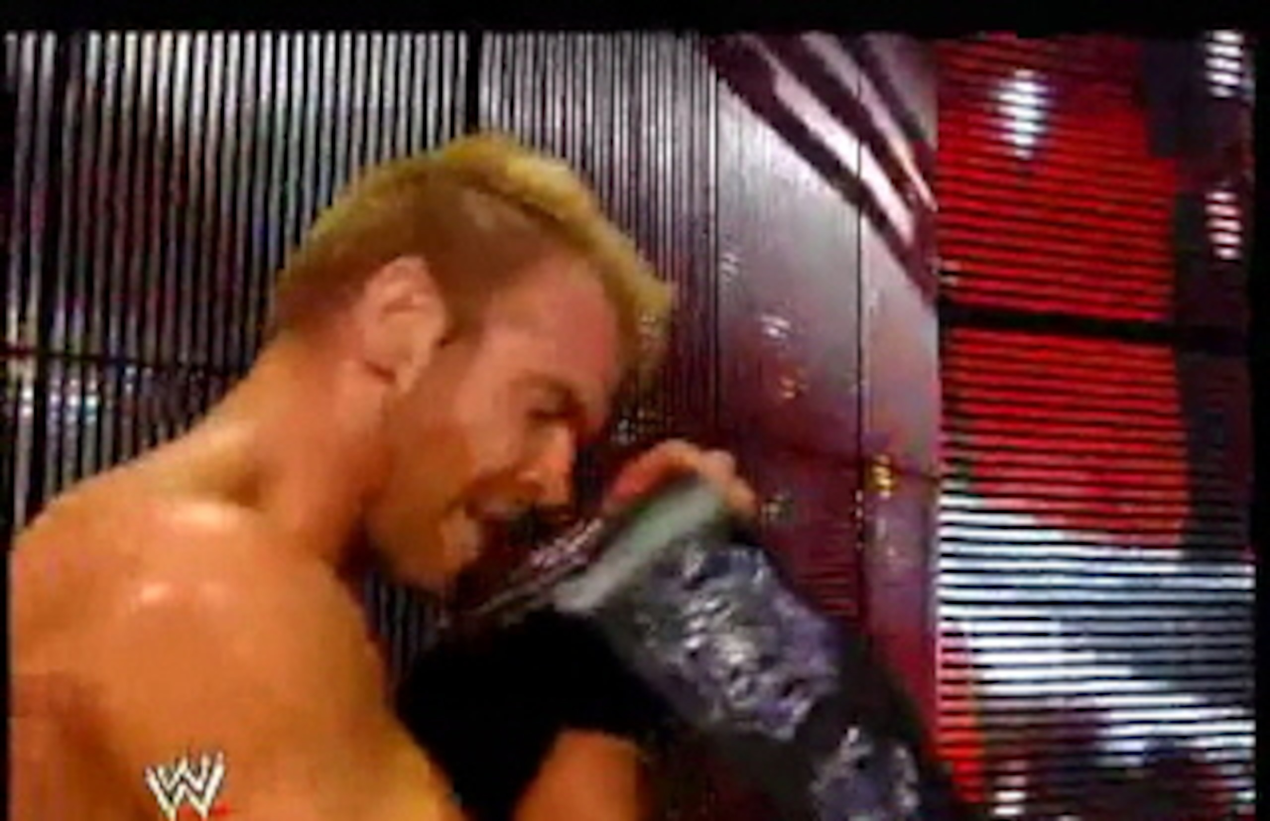 Christian with the ECW World Title