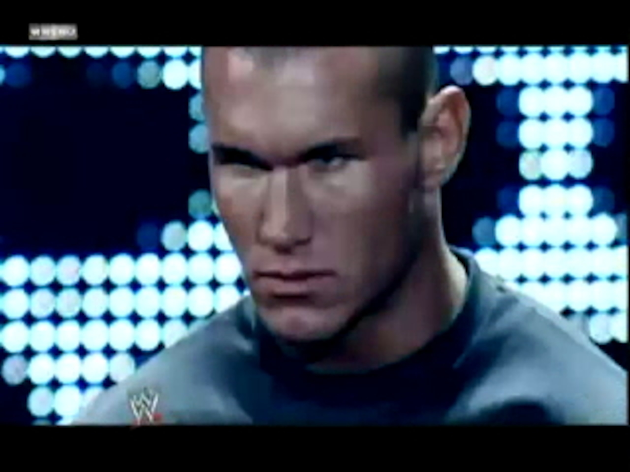 Randy Orton who would challenge Triple for the WWE Title