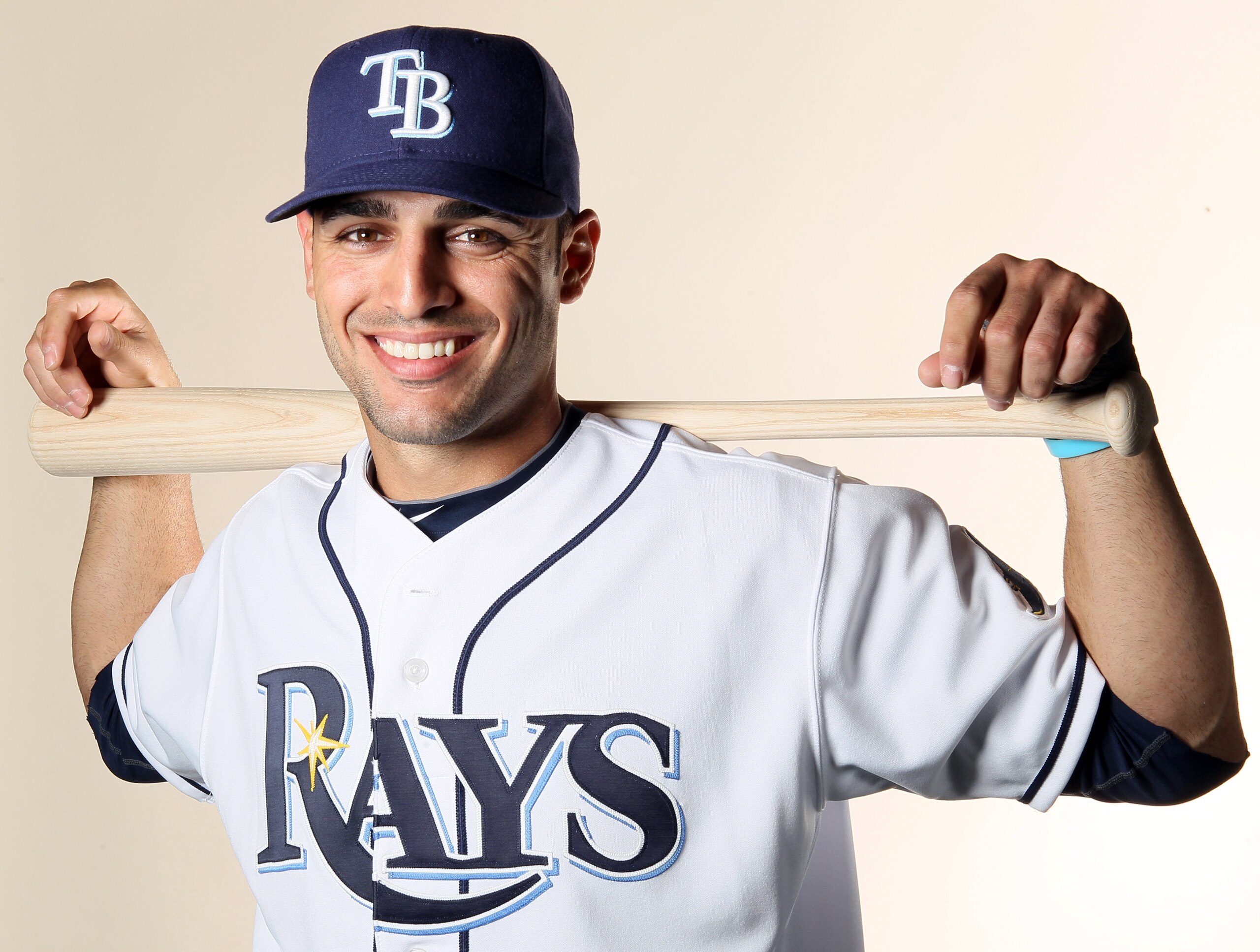 FT. MYERS, FL - FEBRUARY 22: : : Sean Rodriguez #1 of the Tampa Bay Rays poses for a portrait during the Tampa Bay Rays Photo Day on February 22, 2011 at the Charlotte Sports Complex in Port Charlotte, Florida. (Photo by Elsa/Getty Images) FT. MYERS, FL - FEBRUARY 22: : : Sean Rodriguez #1 of the Tampa Bay Rays poses for a portrait during the Tampa Bay Rays Photo Day on February 22, 2011 at the Charlotte Sports Complex in Port Charlotte, Florida. (Photo by Elsa/Getty Images)