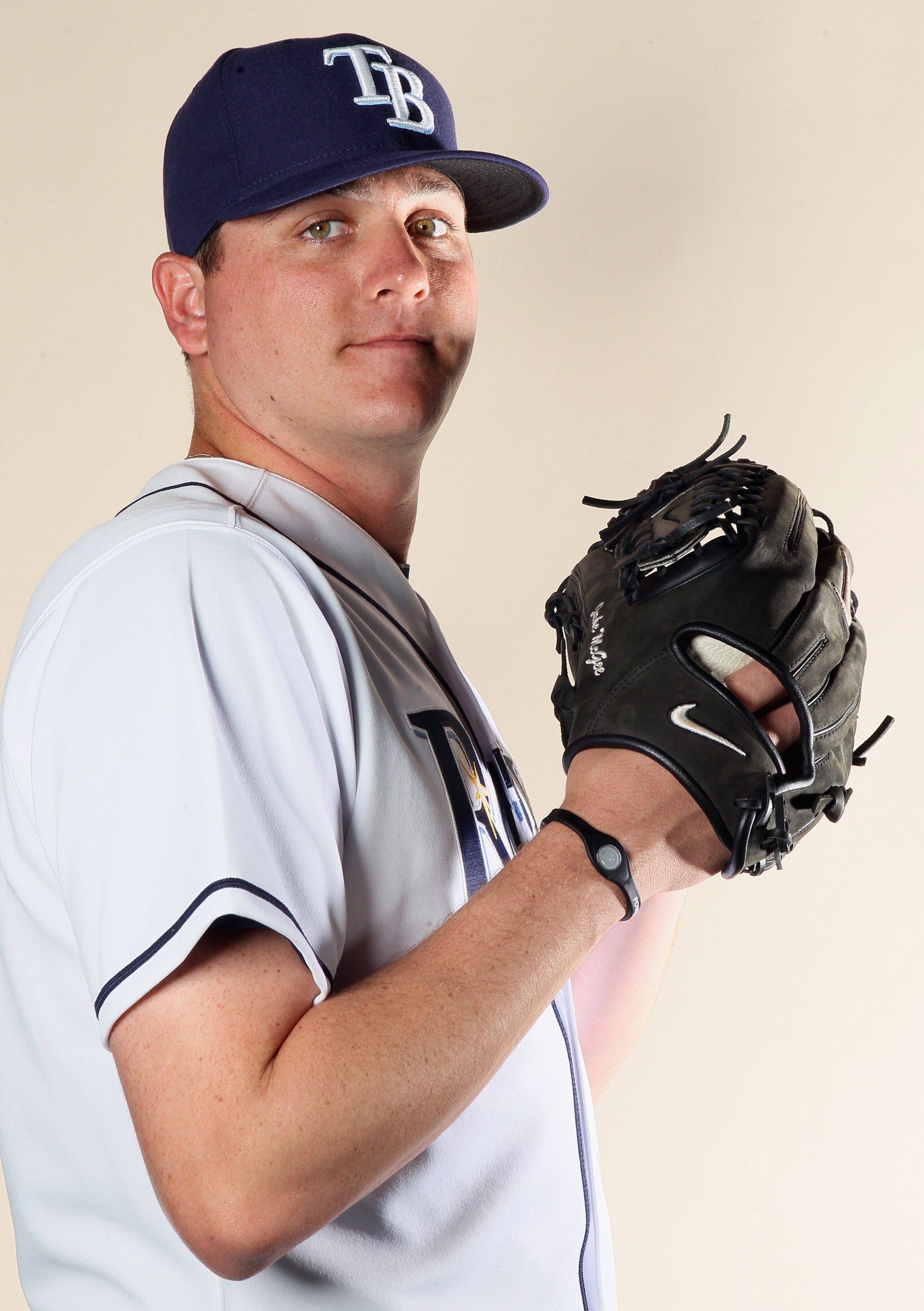 FT. MYERS, FL - FEBRUARY 22: Jake McGee #57 of the Tampa Bay Rays poses for a portrait during the Tampa Bay Rays Photo Day on February 22, 2011 at the Charlotte Sports Complex in Port Charlotte, Florida. (Photo by Elsa/Getty Images) FT. MYERS, FL - FEBRUARY 22: Jake McGee #57 of the Tampa Bay Rays poses for a portrait during the Tampa Bay Rays Photo Day on February 22, 2011 at the Charlotte Sports Complex in Port Charlotte, Florida. (Photo by Elsa/Getty Images)