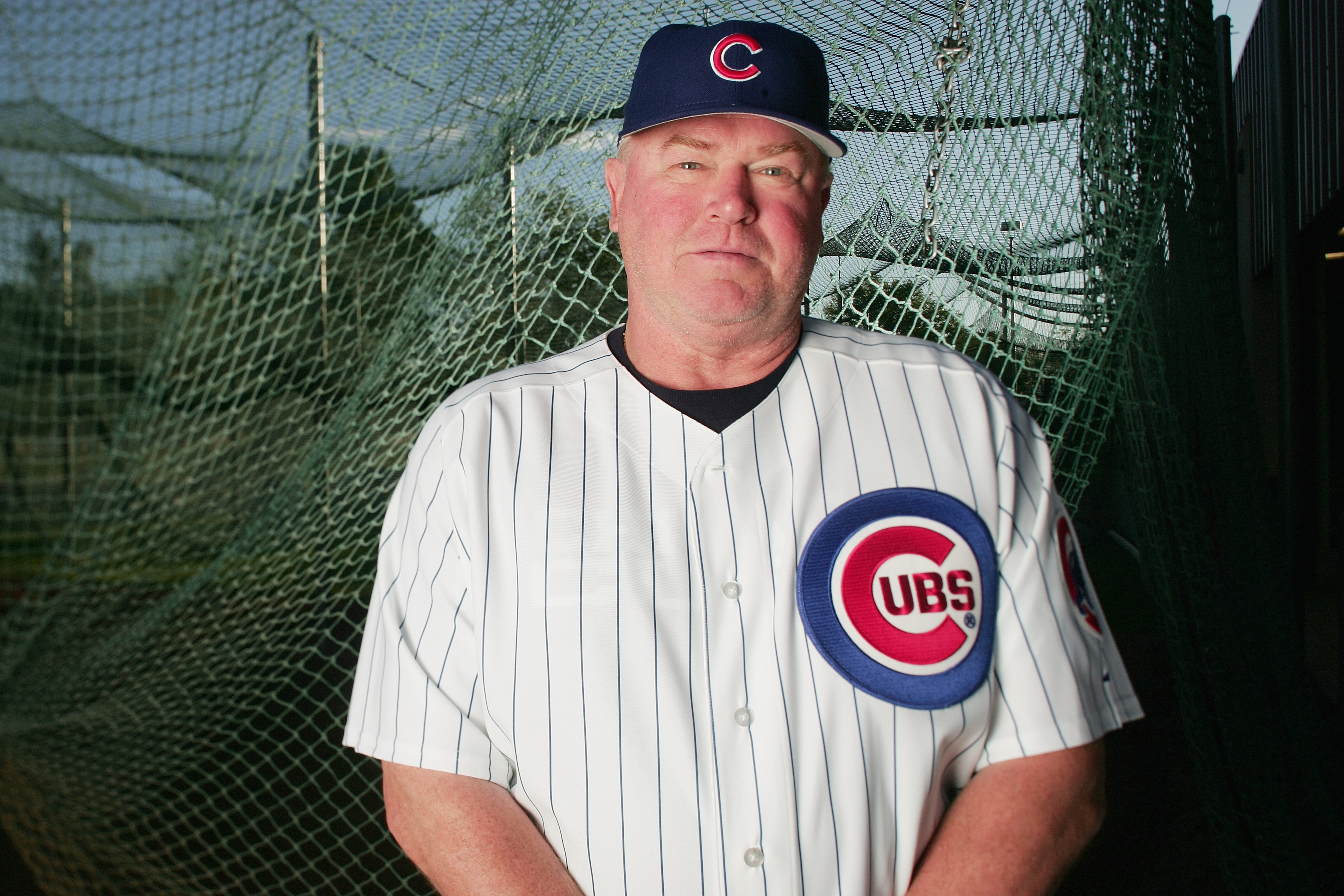 MESA, AZ - FEBRUARY 25:  Dick Pole #39 of the Chicago Cubs poses during Spring Training Photo Day at Fitch Park on February 25, 2005 in Mesa, Arizona. (Photo by Jed Jacobsohn/Getty Images)