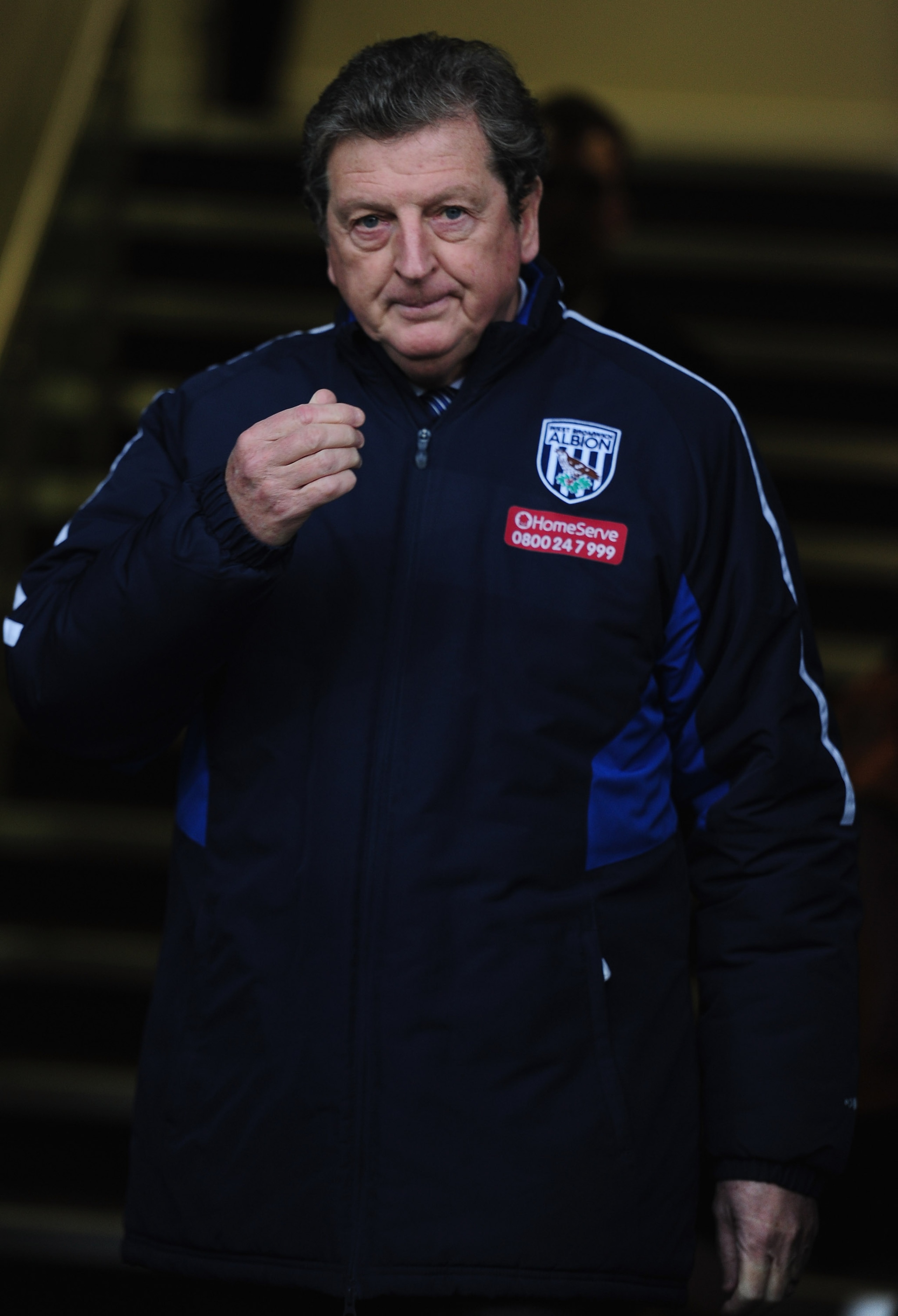 WEST BROMWICH, ENGLAND - FEBRUARY 20:  Roy Hodgson, manager of West Bromwich Albion looks on during the Barclays Premier League match between West Bromwich Albion and Wolverhampton Wanderers at The Hawthorns on February 20, 2011 in West Bromwich, England.