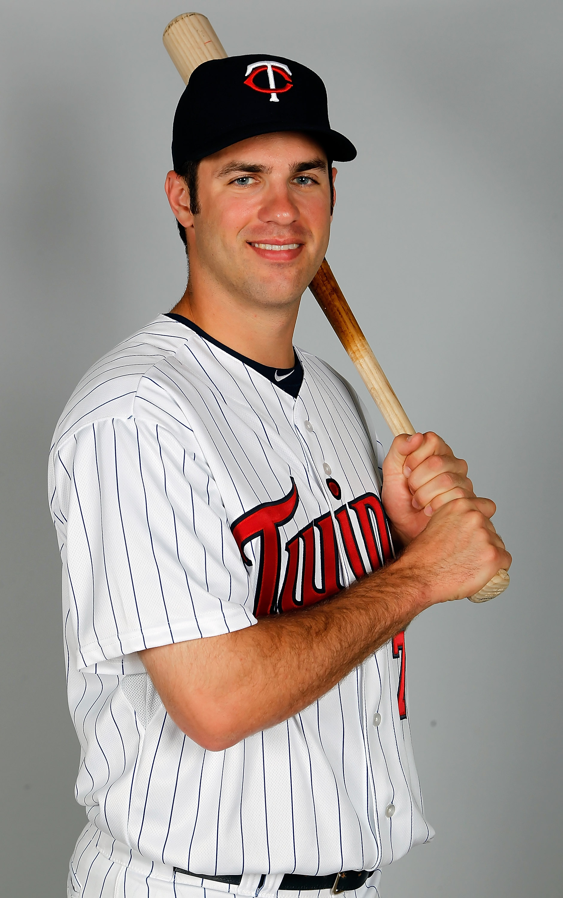 Joe Mauer by Al Bello