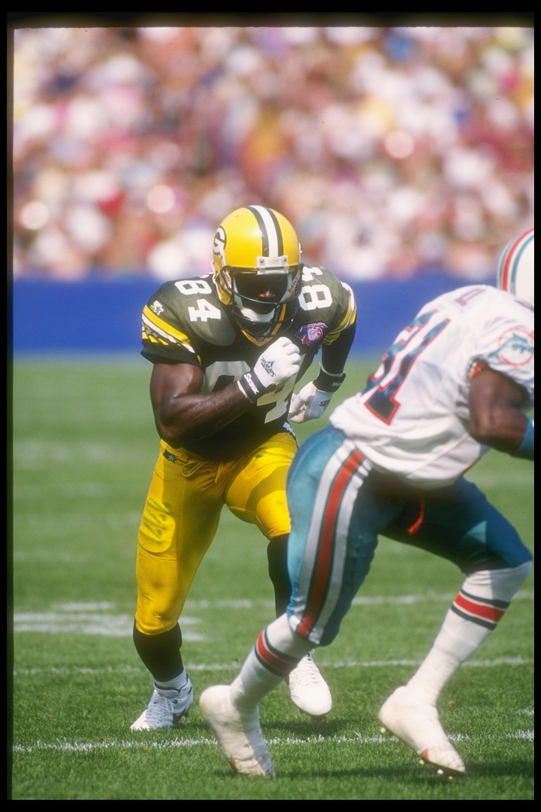 80s 90s Vintage Sterling Sharpe 84 Green Bay Packers NFL 