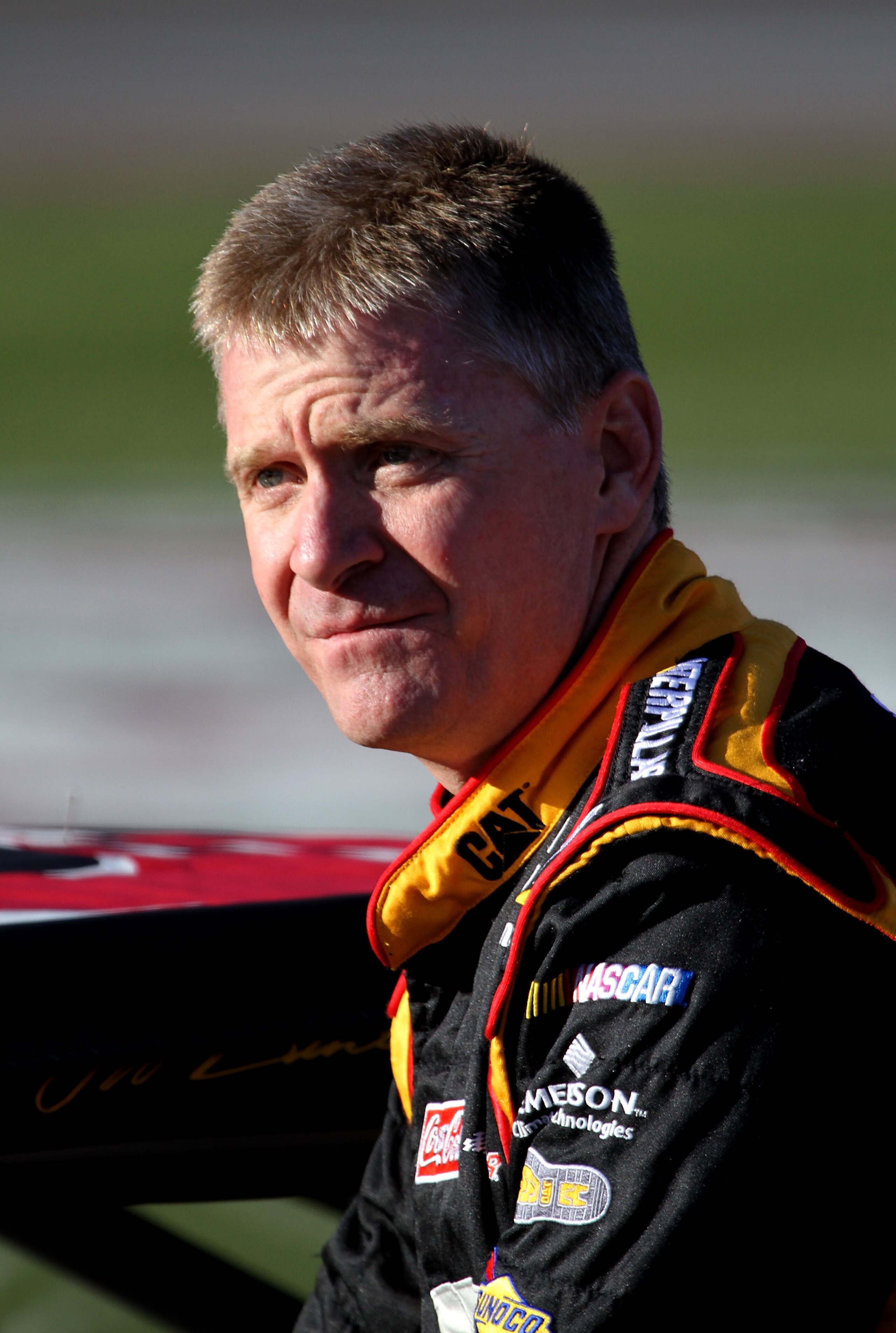 LAS VEGAS, NV - MARCH 04: Jeff Burton, driver of the #31 Caterpillar Chevrolet, waits on the grid during qualifying for the NASCAR Sprint Cup Series Kobalt Tools 400 at Las Vegas Motor Speedway on March 4, 2011 in Las Vegas, Nevada.  (Photo by Jerry Markl