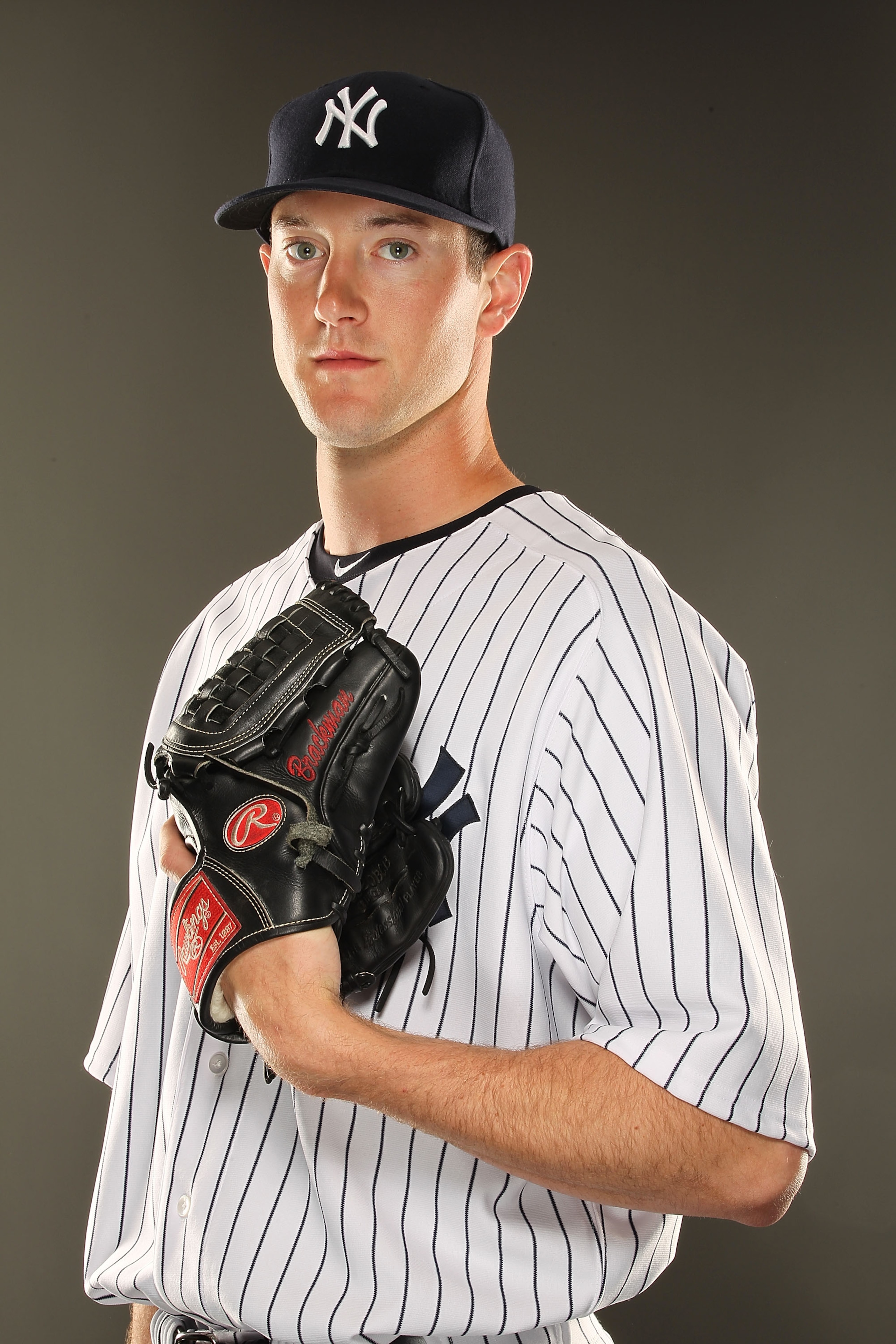 TAMPA, FL - FEBRUARY 23: Andrew Brackman #66 of the New York Yankees poses for a portrait on Photo Day at George M. Steinbrenner Field on February 23, 2011 in Tampa, Florida. (Photo by Al Bello/Getty Images) TAMPA, FL - FEBRUARY 23: Andrew Brackman #66 of the New York Yankees poses for a portrait on Photo Day at George M. Steinbrenner Field on February 23, 2011 in Tampa, Florida. (Photo by Al Bello/Getty Images)