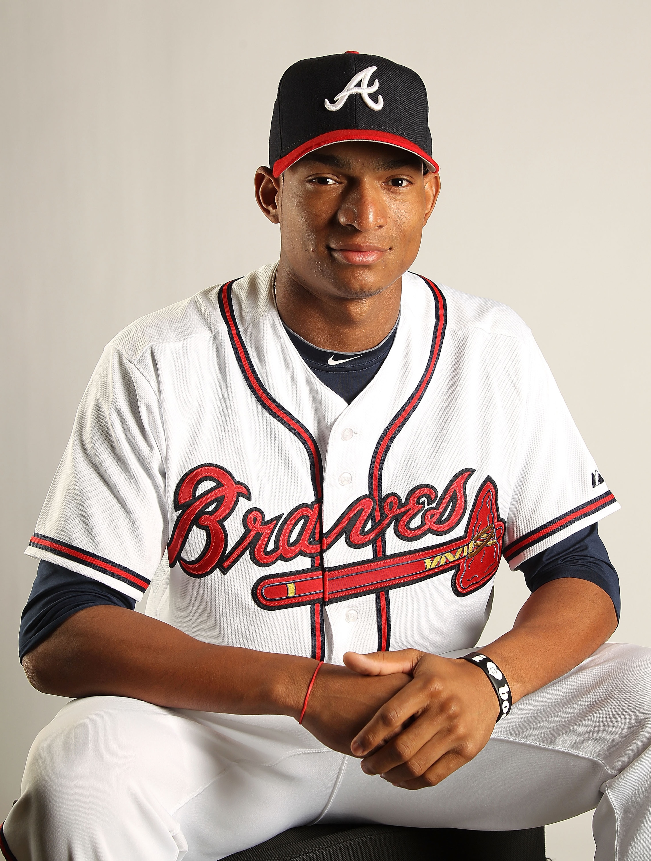LAKE BUENA VISTA, FL - FEBRUARY 21: Christian Bethancourt #73 of the Atlanta Braves during Photo Day at  Champion Stadium at ESPN Wide World of Sports of Complex on February 21, 2011 in Lake Buena Vista, Florida.  (Photo by Mike Ehrmann/Getty Images)