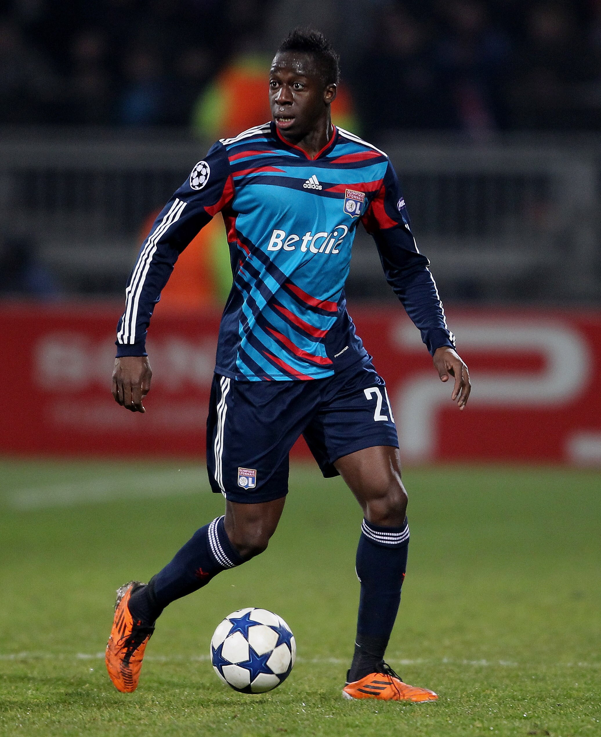 LYON, FRANCE - FEBRUARY 22: Aly Cissokho of Lyon during the Champions League match between Lyon and Real Madrid at Stade Gerland on February 22, 2011 in Lyon, France.  (Photo by Scott Heavey/Getty Images)