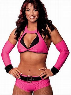 Victoria Autographed Wrestling 8x10 WWE/TNA Black Bikini