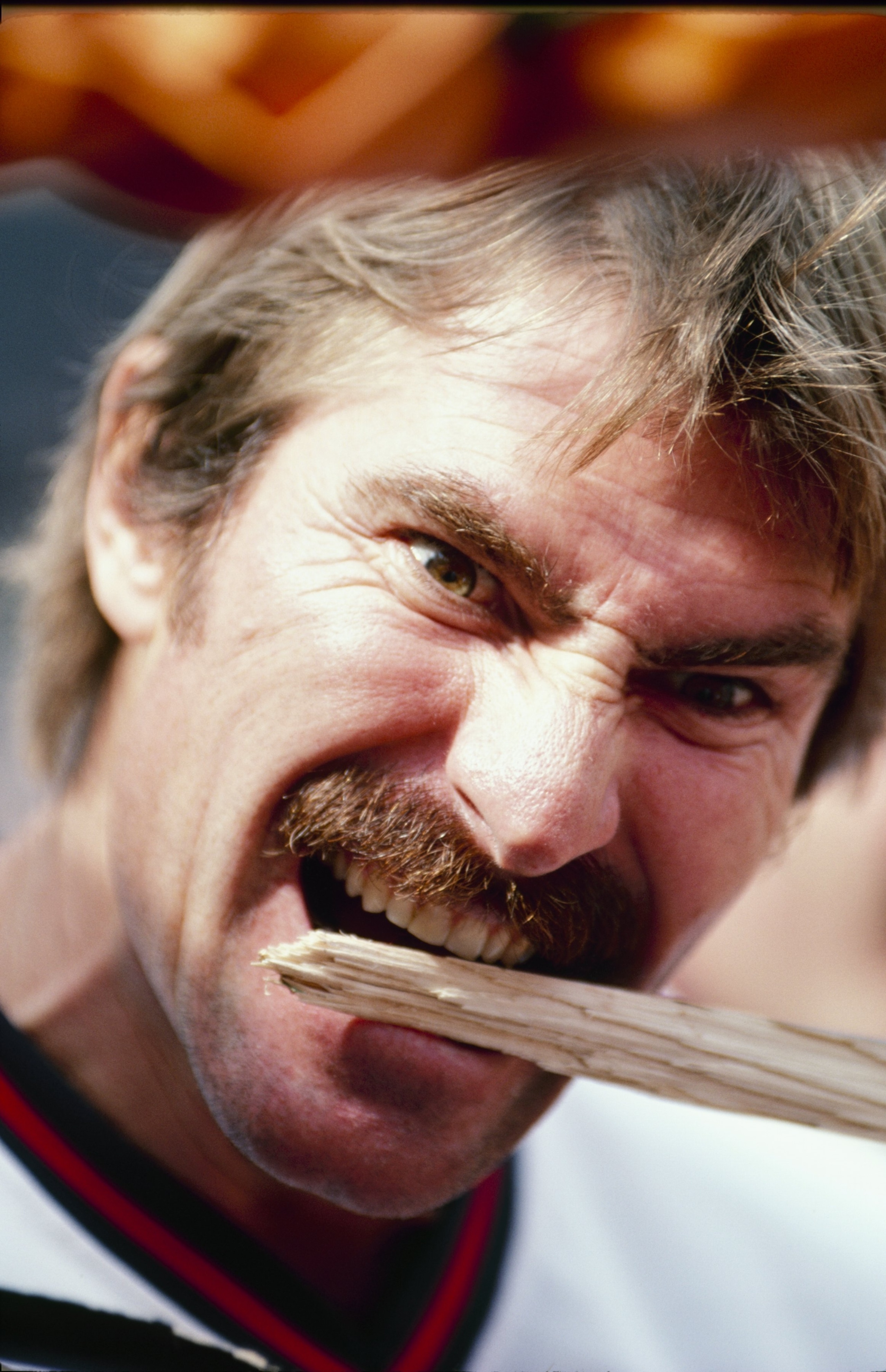 ANAHEIM, CA - 1986: Bobby Grich of the California Angels is shown biting down on a bat during a game in the 1986 season at Anaheim Stadium in Anaheim, California. (Photo by Charles Bernhardt/Getty Images) ANAHEIM, CA - 1986: Bobby Grich of the California Angels is shown biting down on a bat during a game in the 1986 season at Anaheim Stadium in Anaheim, California. (Photo by Charles Bernhardt/Getty Images)