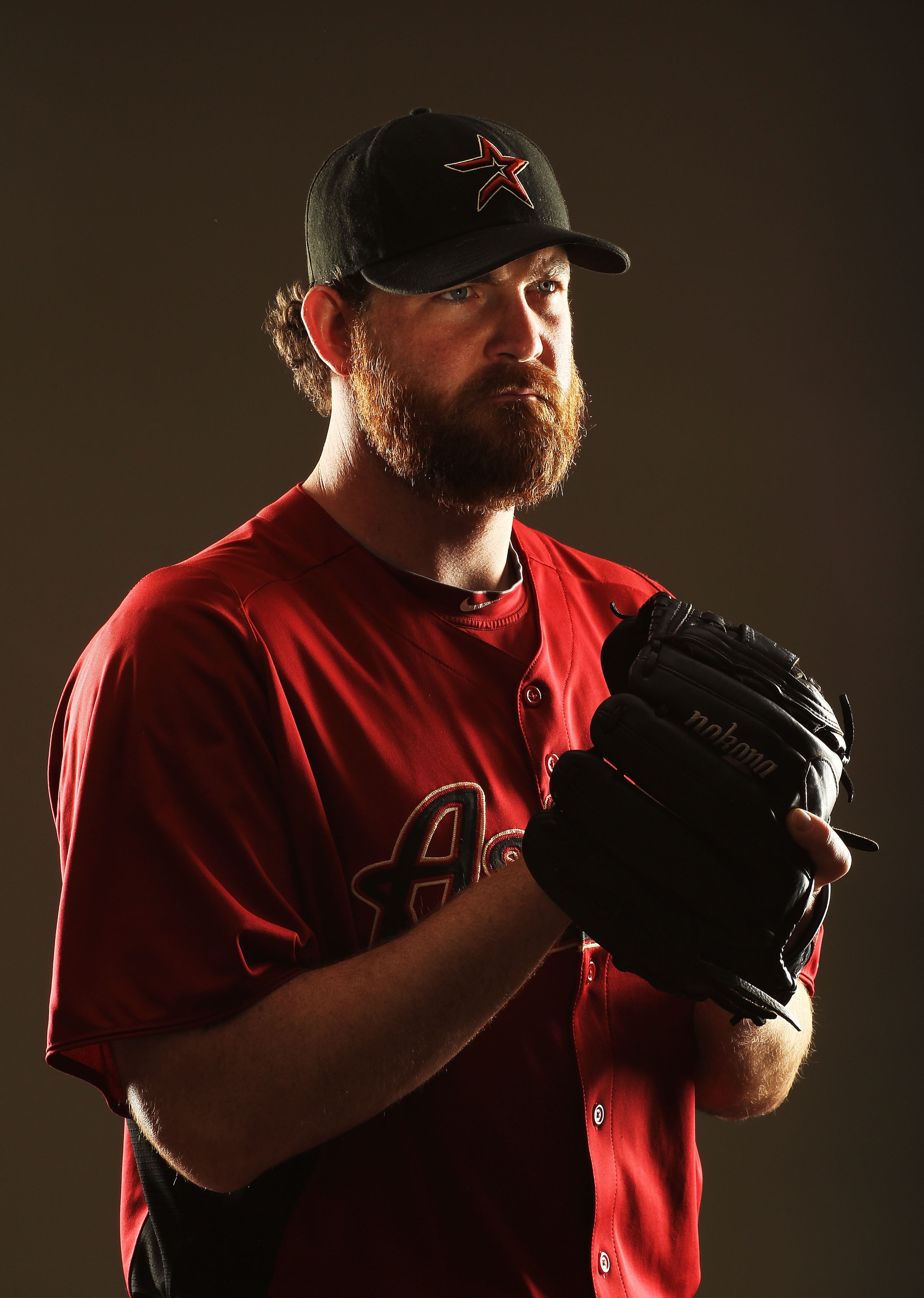 KISSIMMEE, FL - FEBRUARY 24:  Jeff Fulchino #47 of the Houston Astros poses for a portrait during Spring Training photo Day at Osceola County Stadium  on February 24, 2011 in Kissimmee, Florida.  (Photo by Al Bello/Getty Images)