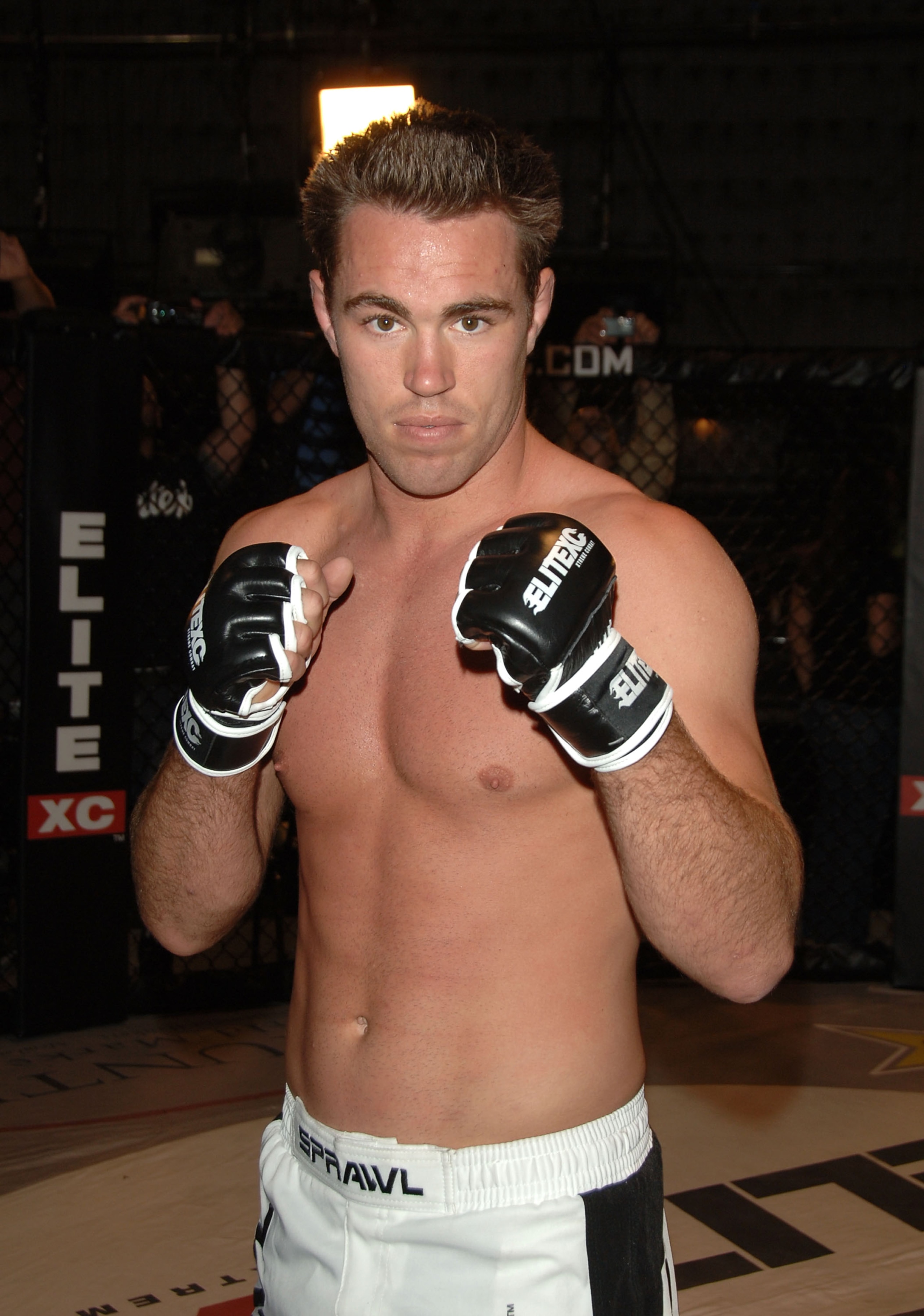 STUDIO CITY, CA - MAY 19:  MMA fighter Jake Shields attends CBS's 'Elite XC Saturday Night Fights' Press Conference at CBS Radford Studios on May 19, 2008 in Studio City, California.  (Photo by Stephen Shugerman/Getty Images)