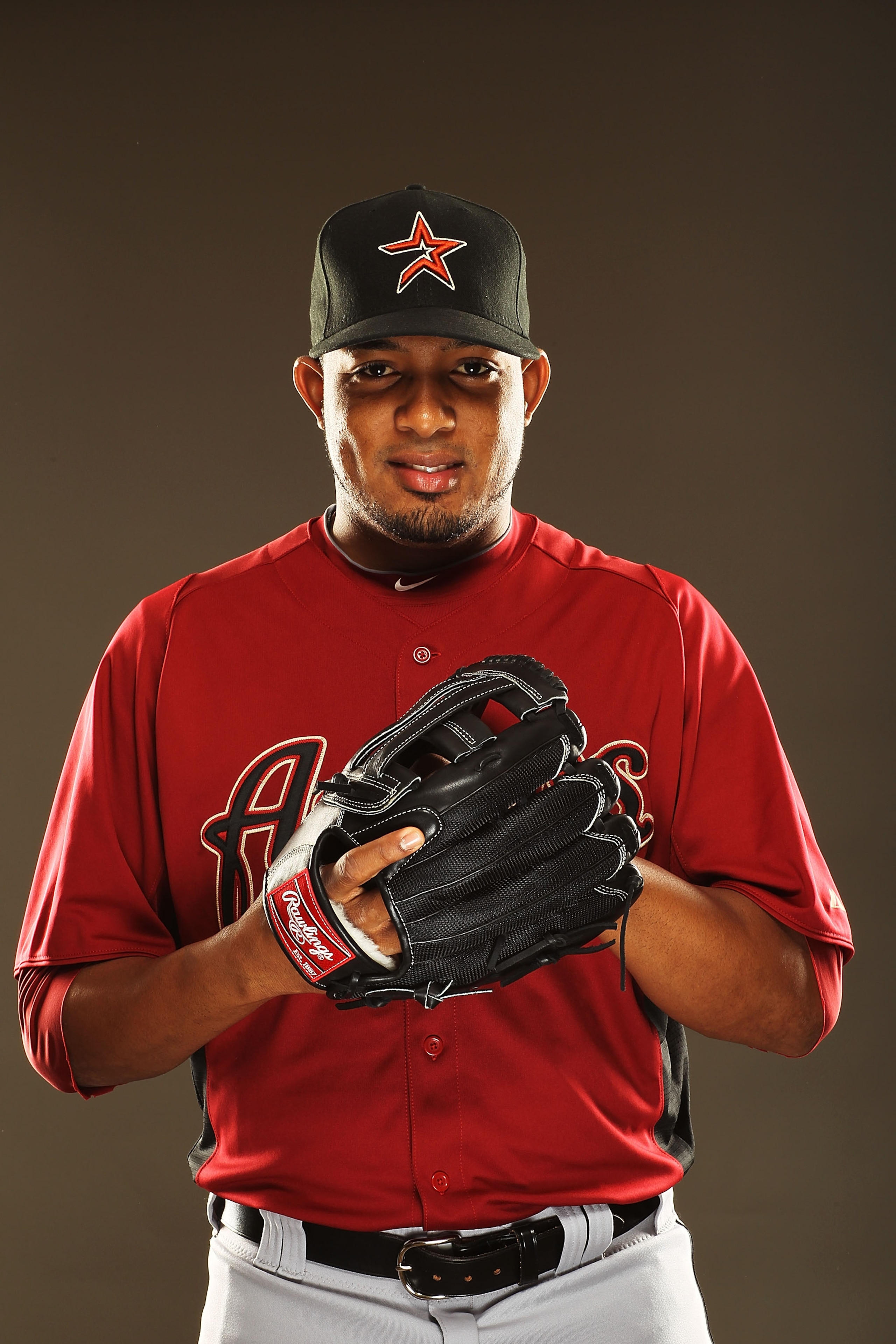 KISSIMMEE, FL - FEBRUARY 24:  Fernando Abad #58 of the Houston Astros poses for a portrait during Spring Training photo Day at Osceola County Stadium  on February 24, 2011 in Kissimmee, Florida.  (Photo by Al Bello/Getty Images)