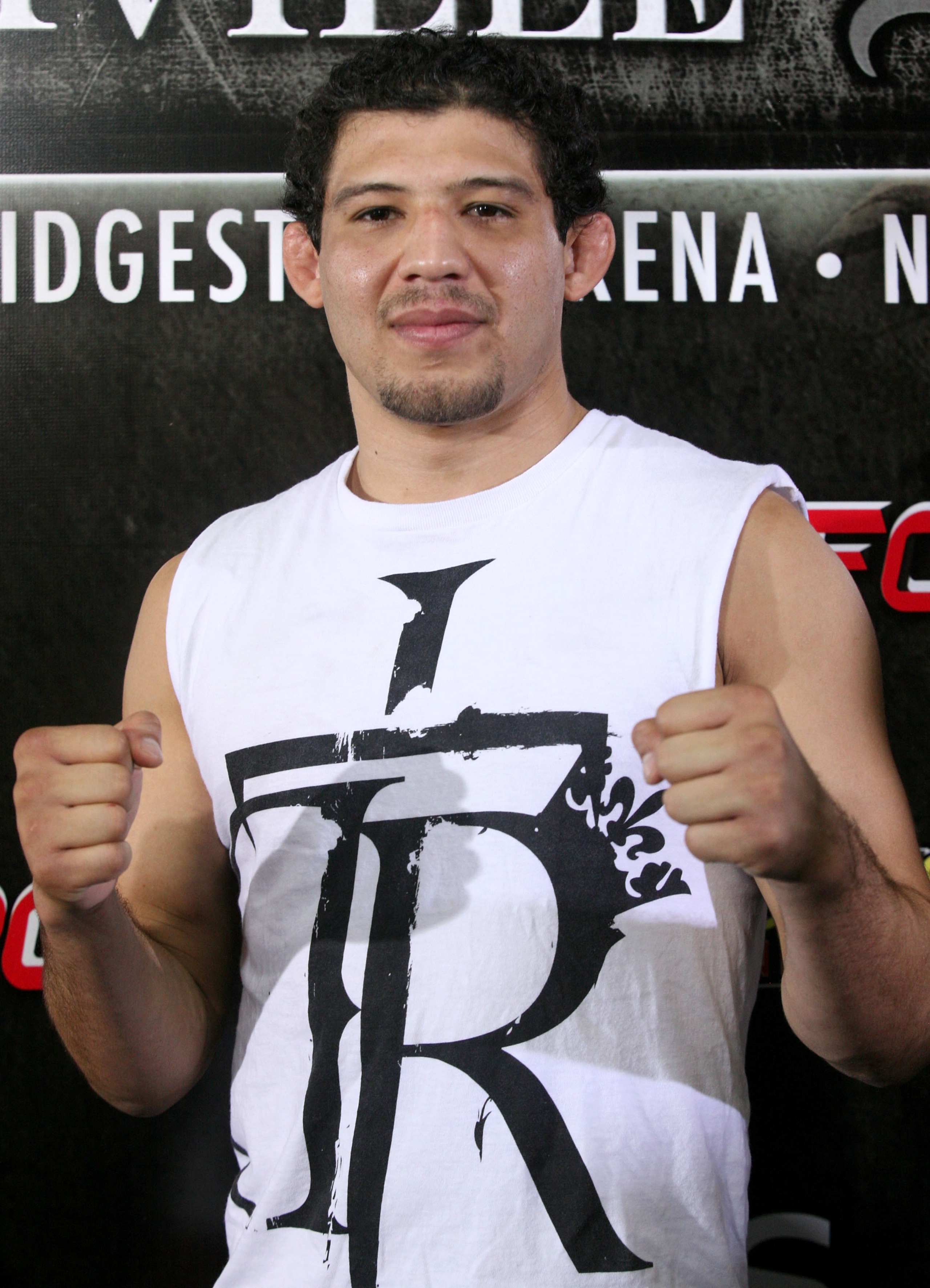 HOLLYWOOD - MARCH 17:  Strikeforce World Lightweight Champion Gilbert 'El Nino' Melendez attends the CBS' Strikeforce MMA Fighters Open Media Workout on March 17, 2010 in Hollywood, California.  (Photo by Valerie Macon/Getty Images)