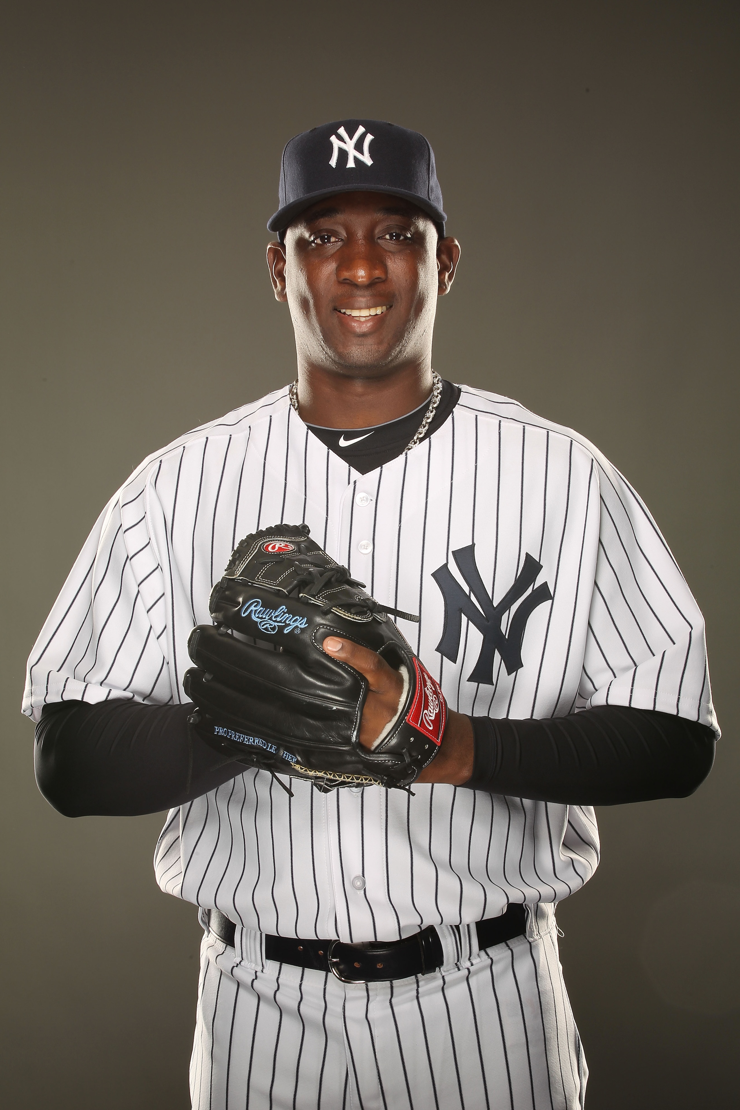 TAMPA, FL - FEBRUARY 23:  Rafael Soriano #29 of the New York Yankees poses for a portrait on Photo Day at George M. Steinbrenner Field on February 23, 2011 in Tampa, Florida.  (Photo by Al Bello/Getty Images)