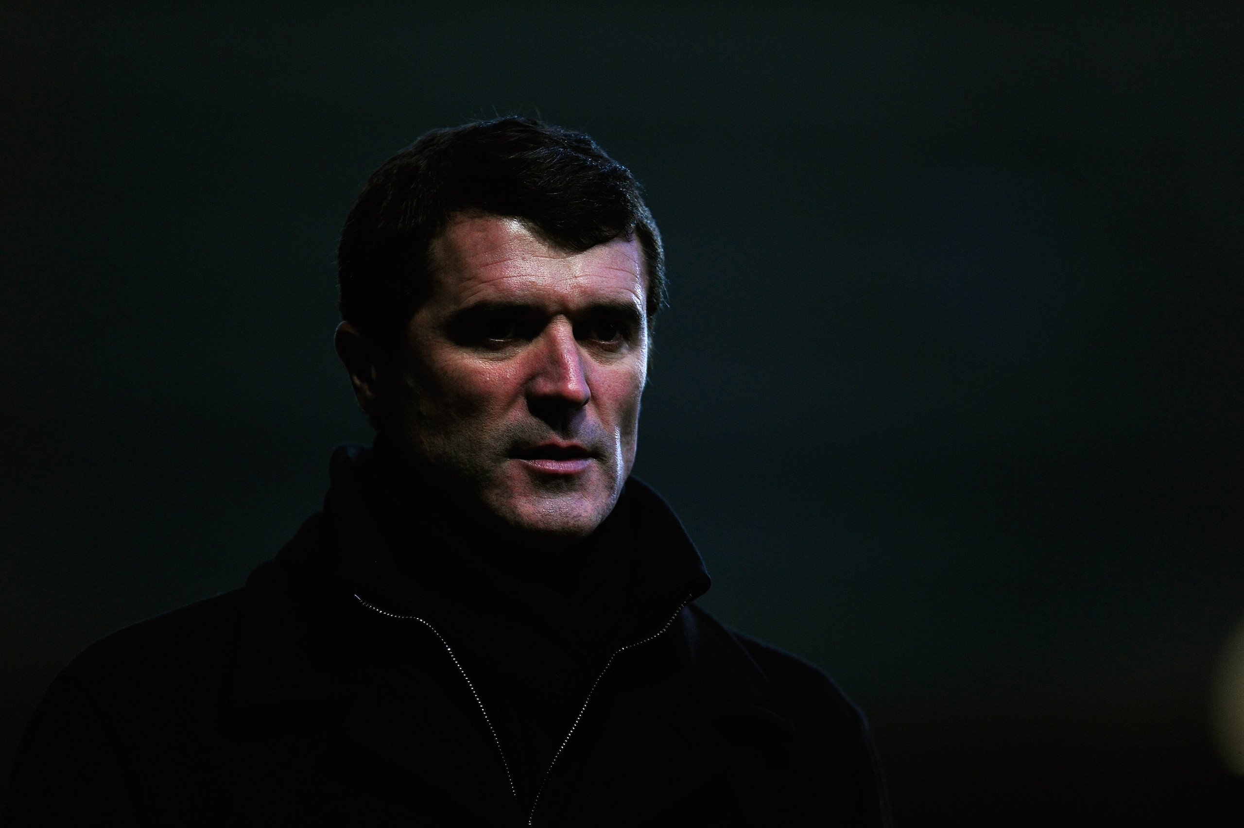 IPSWICH, ENGLAND - JANUARY 03:  Roy Keane, manager of Ipswich Town, looks on during the npower Championship match between Ipswich Town and Nottingham Forest at Portman Road on January 3, 2011 in Ipswich, England.  (Photo by Jamie McDonald/Getty Images)