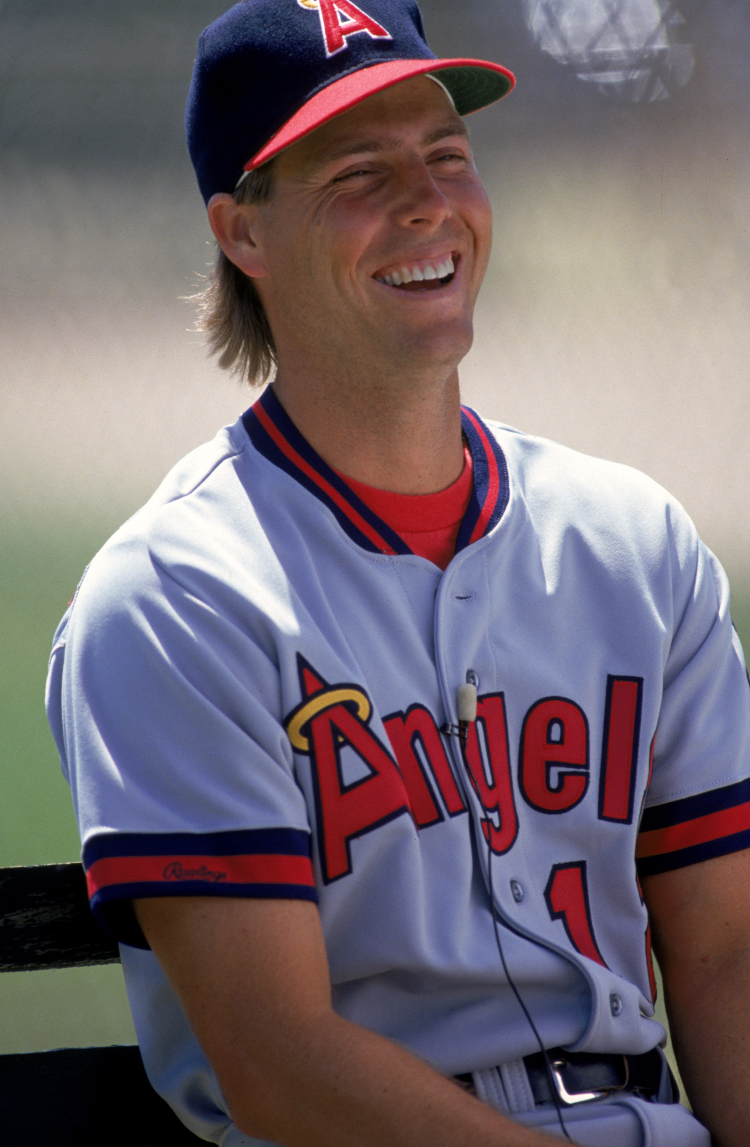 ANAHEIM - 1990:  Portrait of Mark Langston #21 of the California Angels during their 1990 season game at Anaheim Stadium in Anaheim, California. (Photo by:  Markus Boesch/Getty Images)