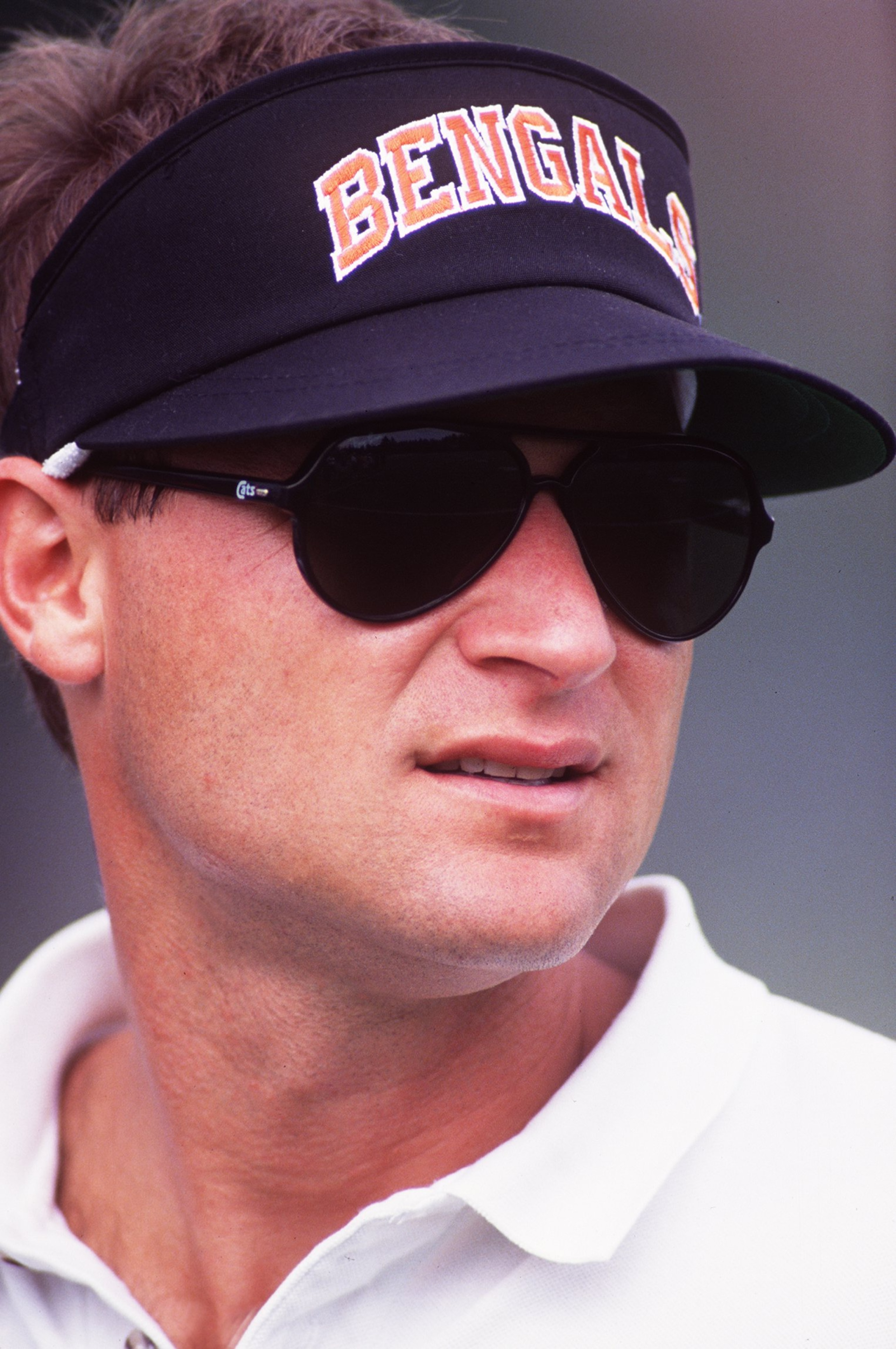 HEAD COACH DAVID SHULA OF THE CINCINNATI BENGALS DURING THE BENGALS TRAINING CAMP AT WILMINGTON COLLEGE IN WILMINGTON, OHIO. HEAD COACH DAVID SHULA OF THE CINCINNATI BENGALS DURING THE BENGALS TRAINING CAMP AT WILMINGTON COLLEGE IN WILMINGTON, OHIO.