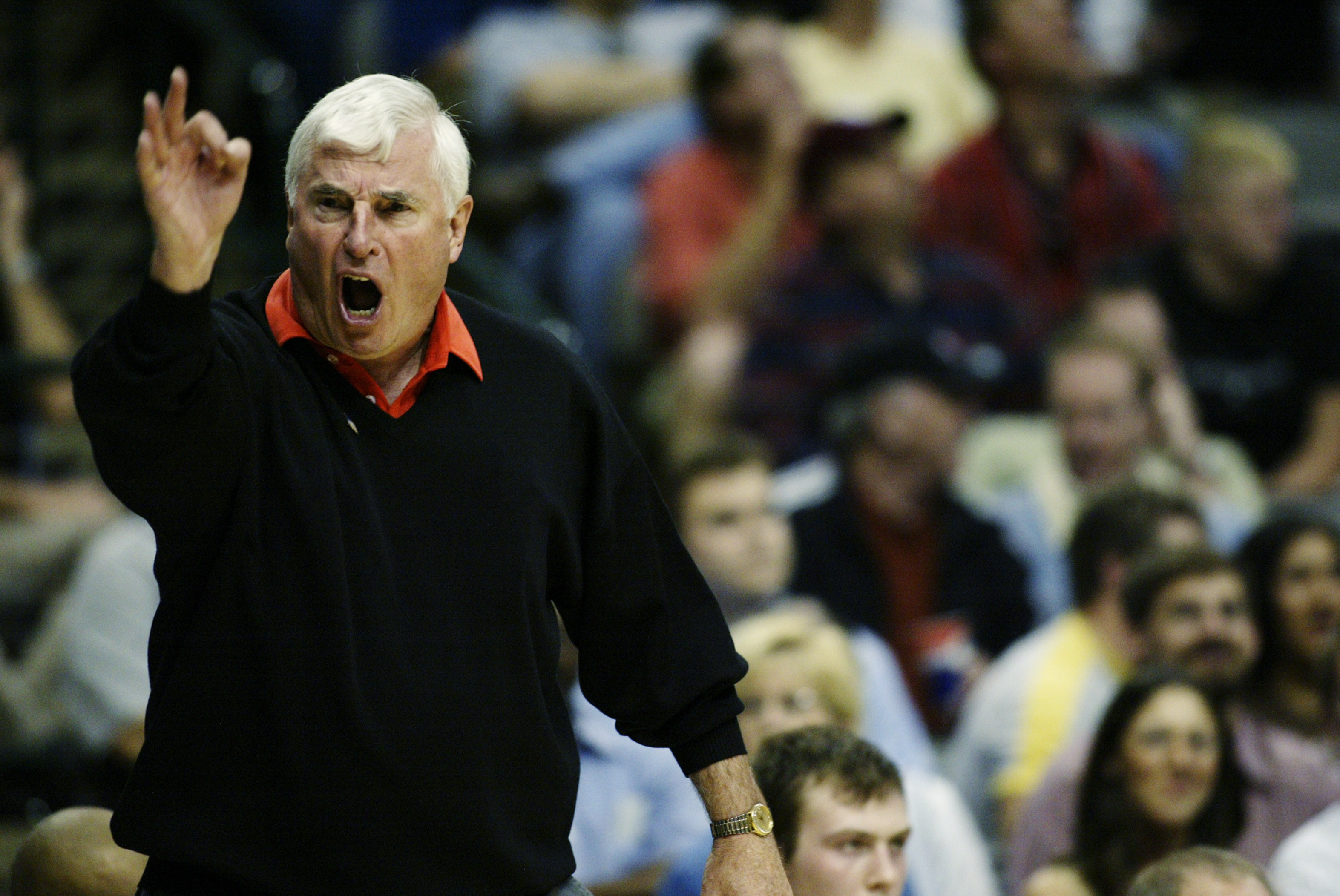 Bobby Knight, Basketball Coach Known for Trophies and Tantrums