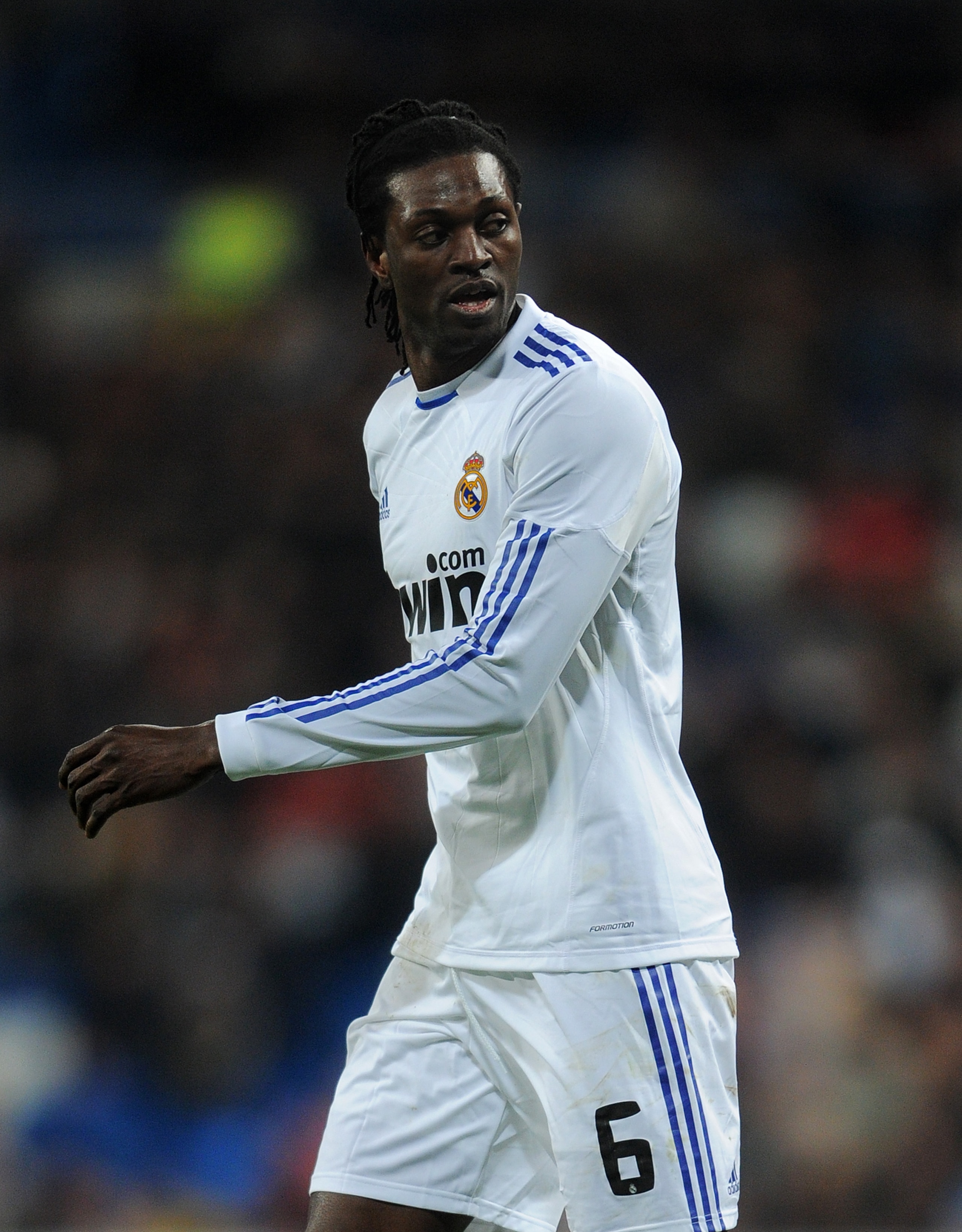 MADRID, SPAIN - MARCH 03:  Emanuel Abadayour of Real Madrid looks on during the la Liga match between Real Madrid and Malaga at Estadio Santiago Bernabeu on March 3, 2011 in Madrid, Spain.  (Photo by Jasper Juinen/Getty Images)