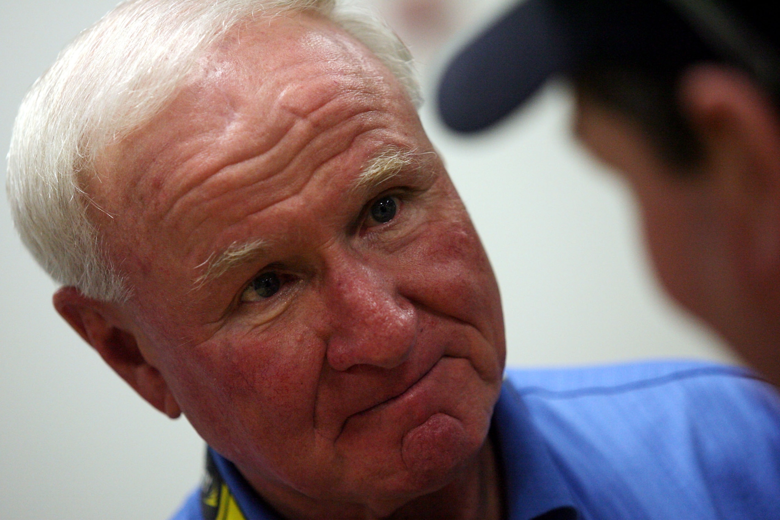 DAYTONA BEACH, FL - FEBRUARY 16:  Cale Yarborough attends practice for the NASCAR Sprint Cup Series Daytona 500 at Daytona International Speedway on February 16, 2008 in Daytona Beach, Florida.  (Photo by Marc Serota/Getty Images for NASCAR)