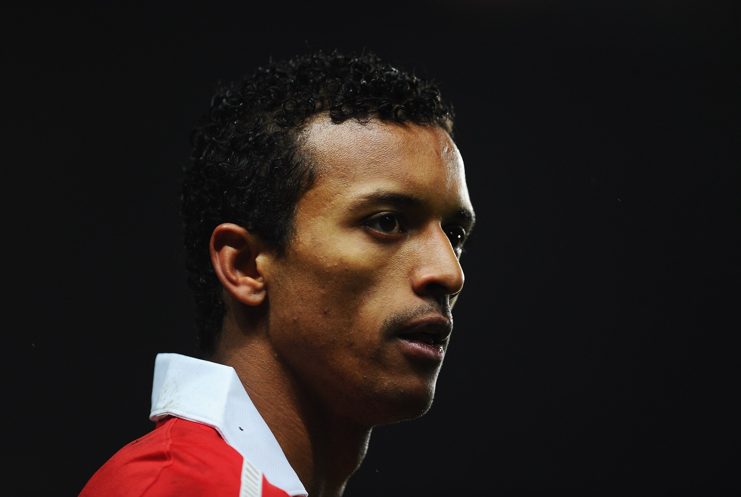 LONDON, ENGLAND - MARCH 01:  Nani of Manchester United looks on during the Barclays Premier League match between Chelsea and Manchester United at Stamford Bridge on March 1, 2011 in London, England.  (Photo by Clive Mason/Getty Images)