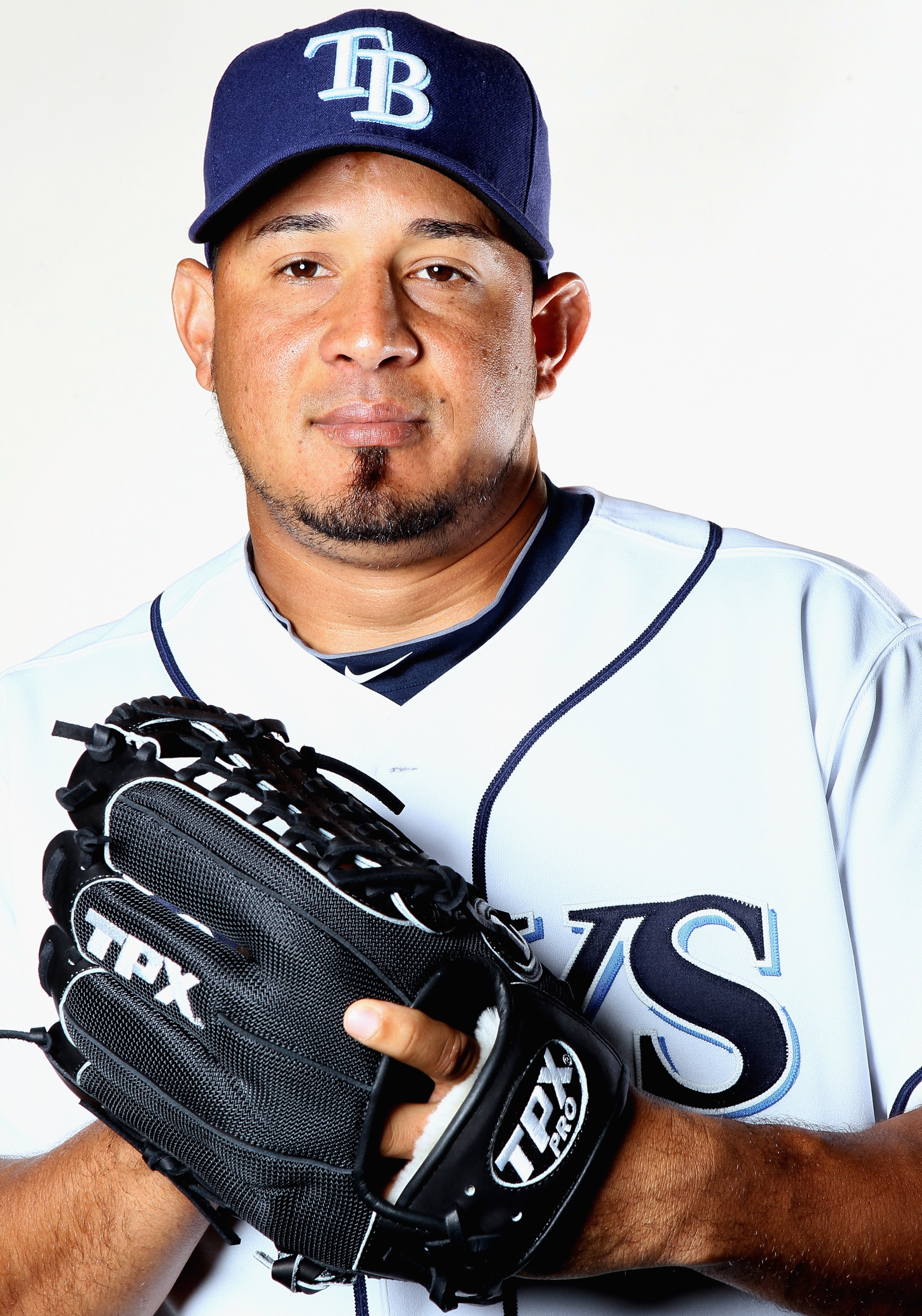 FT. MYERS, FL - FEBRUARY 22:  Joel Peralta #62 of the Tampa Bay Rays poses for a portrait during the Tampa Bay Rays Photo Day on February 22, 2011 at the Charlotte Sports Complex in Port Charlotte, Florida.  (Photo by Elsa/Getty Images)